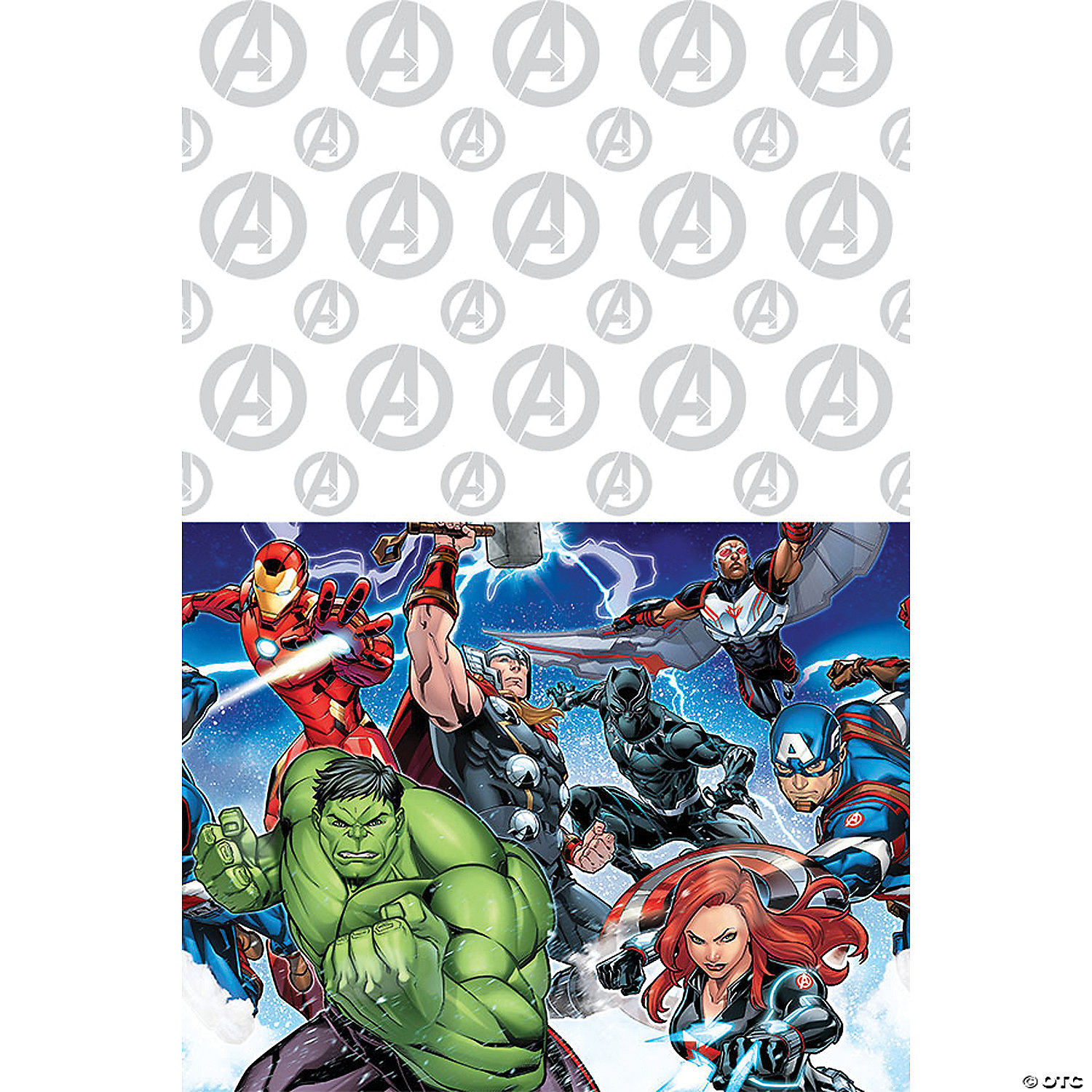 AVENGERS TABLE COVER - BIRTHDAY