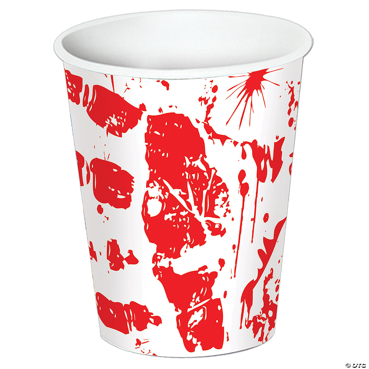 BLOODY HANDPRINTS CUPS - HALLOWEEN
