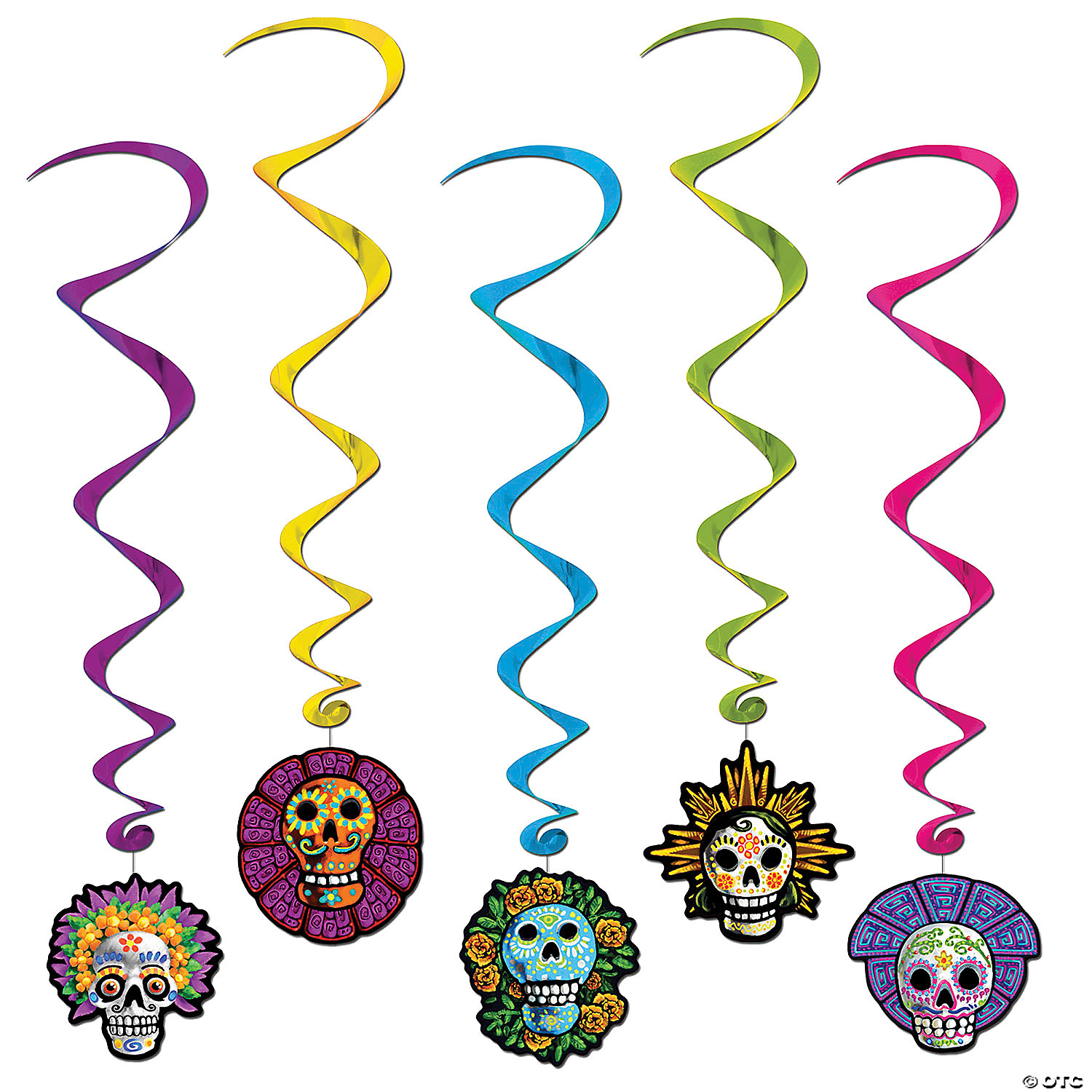 DAY OF THE DEAD HANGING WHIRLS - HALLOWEEN