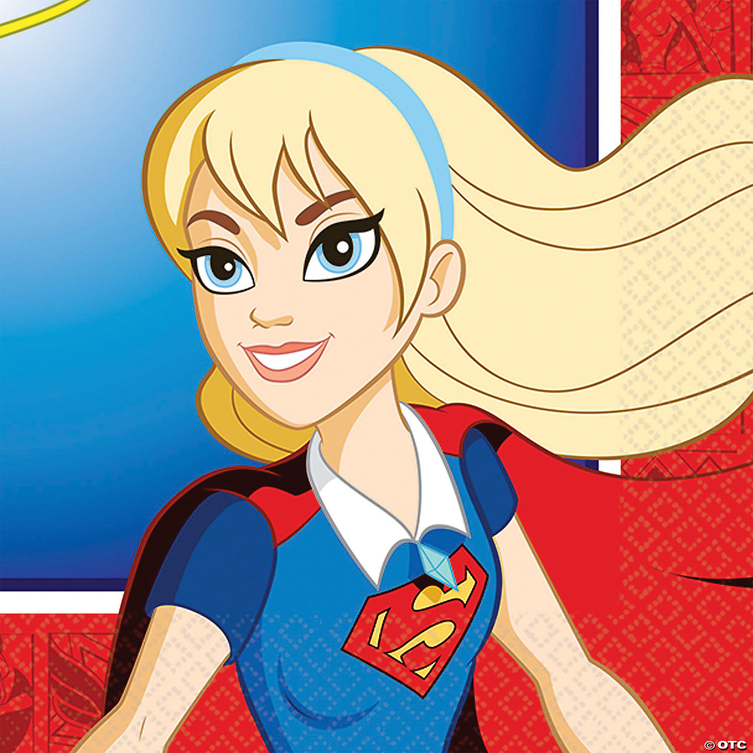 DC SUPERHERO GIRLS BEVERAGE NAPKINS - BIRTHDAY