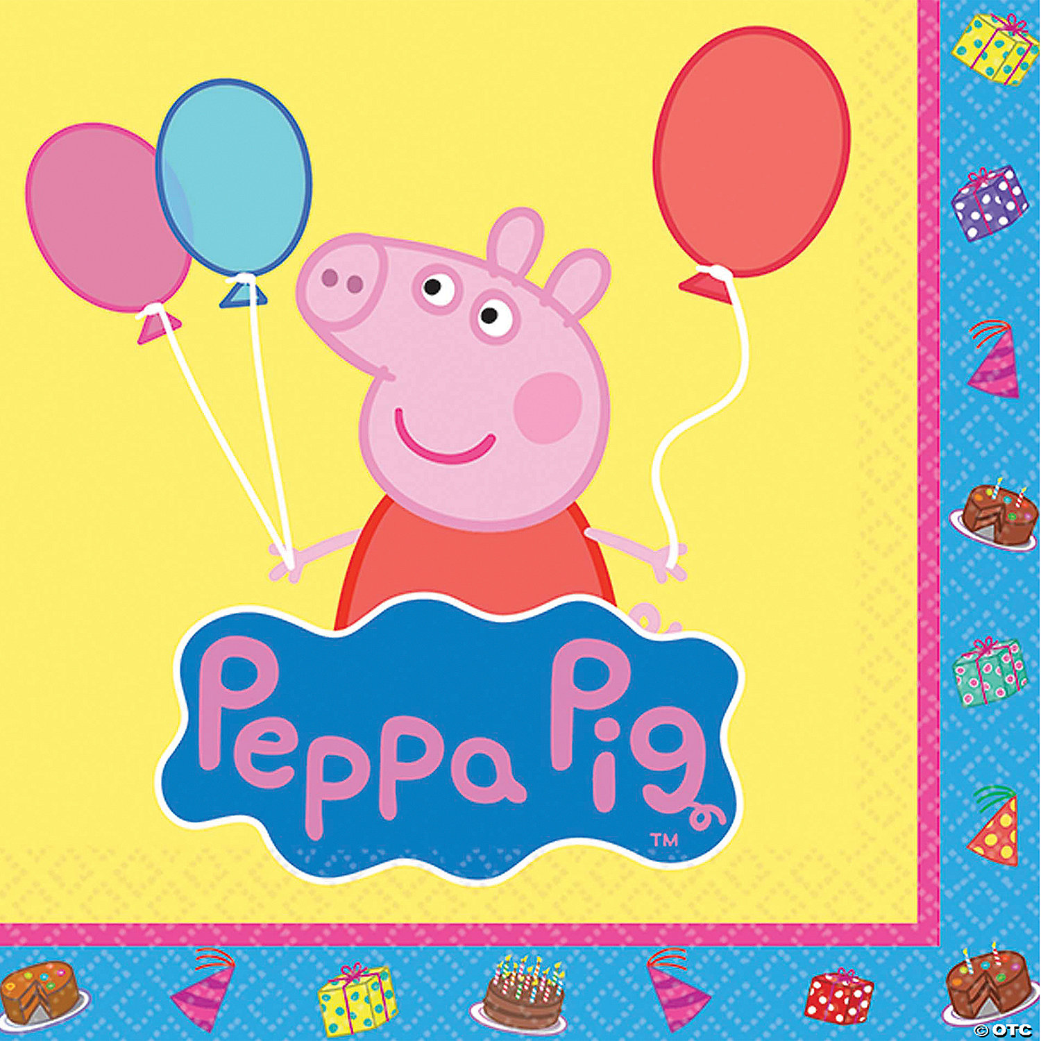 PEPPA PIG BIRTHDAY NAPKINS - BIRTHDAY