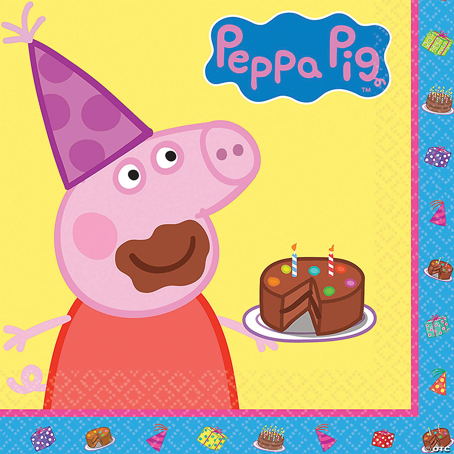 PEPPA PIG LUNCH NAPKINS - BIRTHDAY