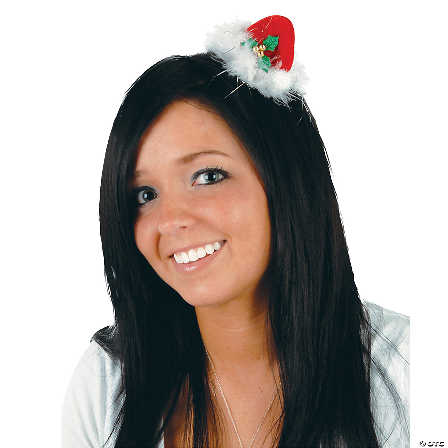 SANTA HAT HAIR CLIP - CHRISTMAS