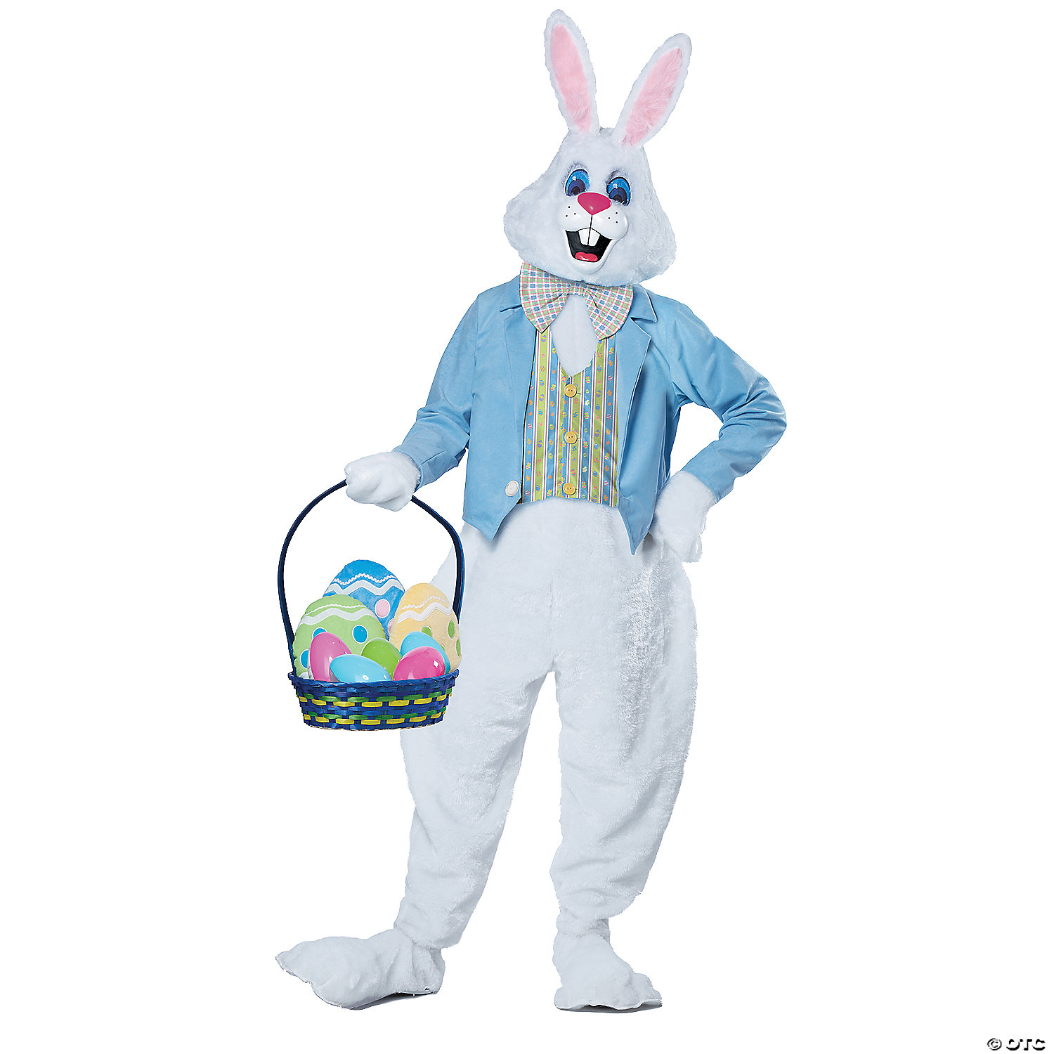ADULT DELUXE EASTER BUNNY COSTUME - EASTER