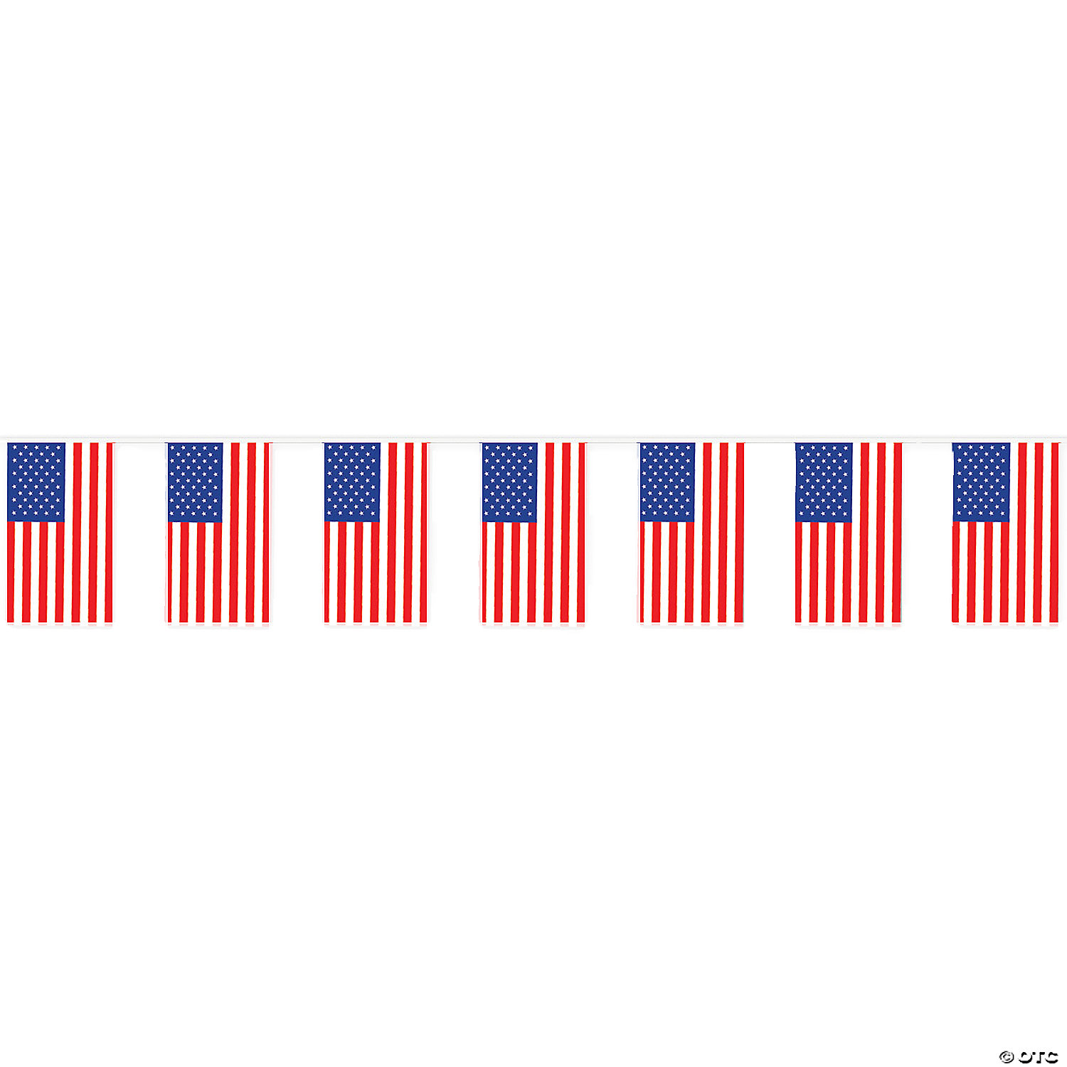 AMERICAN FLAG BANNER - FOURTH OF JULY