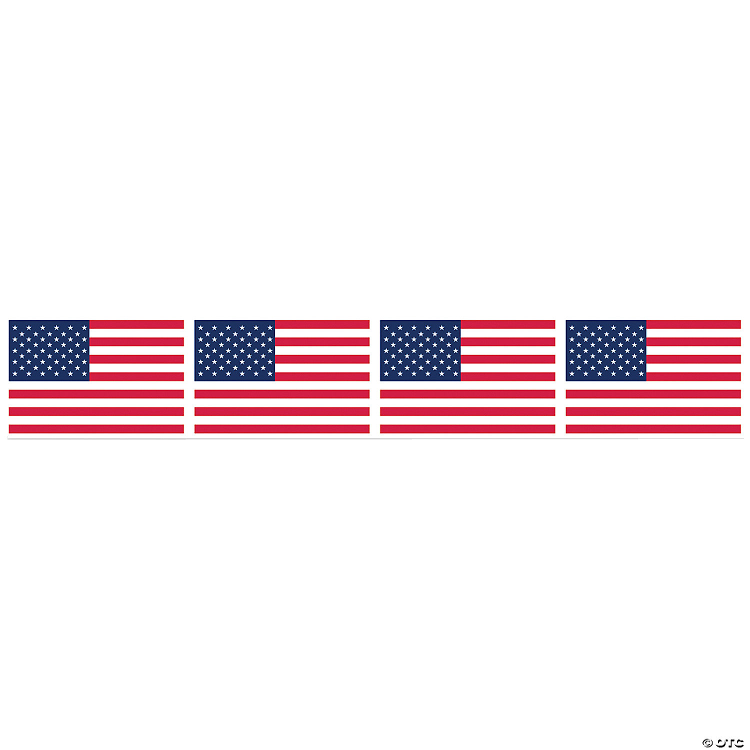 AMERICAN FLAG PARTY TAPE - FOURTH OF JULY