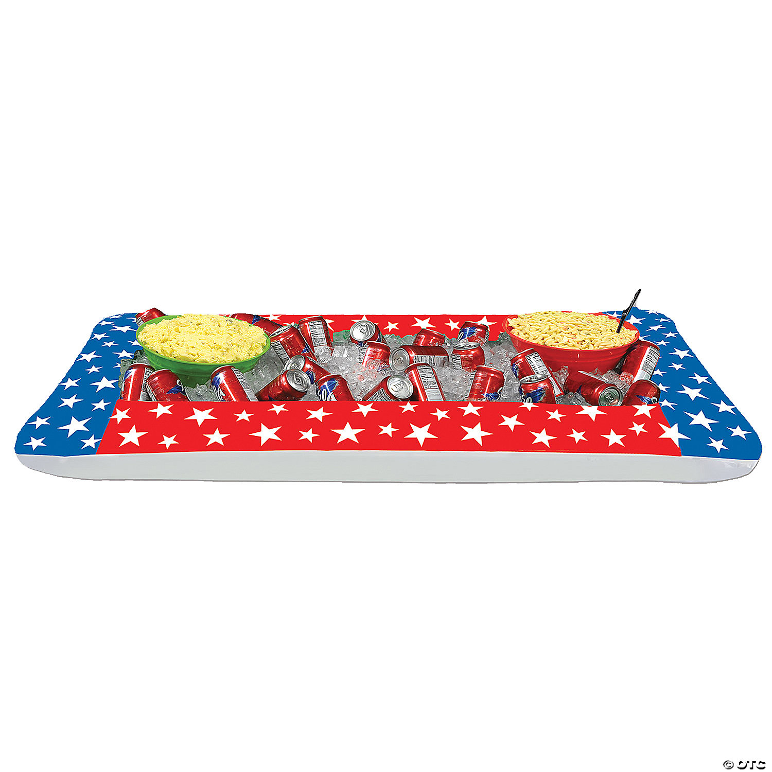 INFLATABLE PATRIOTIC BUFFET - FOURTH OF JULY