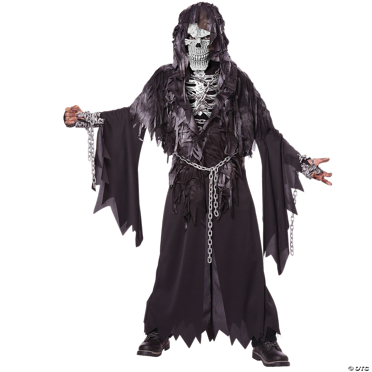 BOY'S REAPER COSTUME-MD - HALLOWEEN