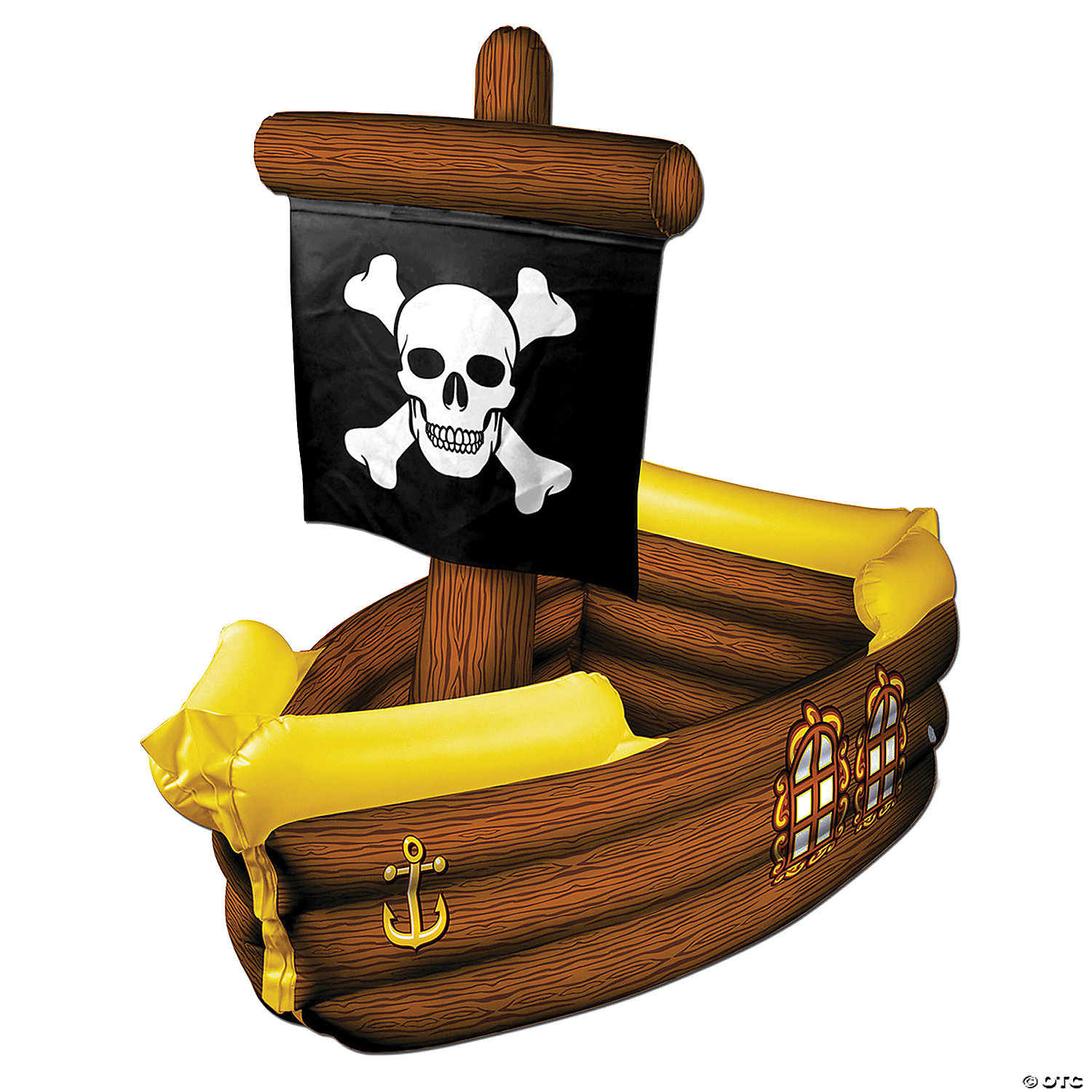 INFLATABLE PIRATE SHIP COOLER - HALLOWEEN