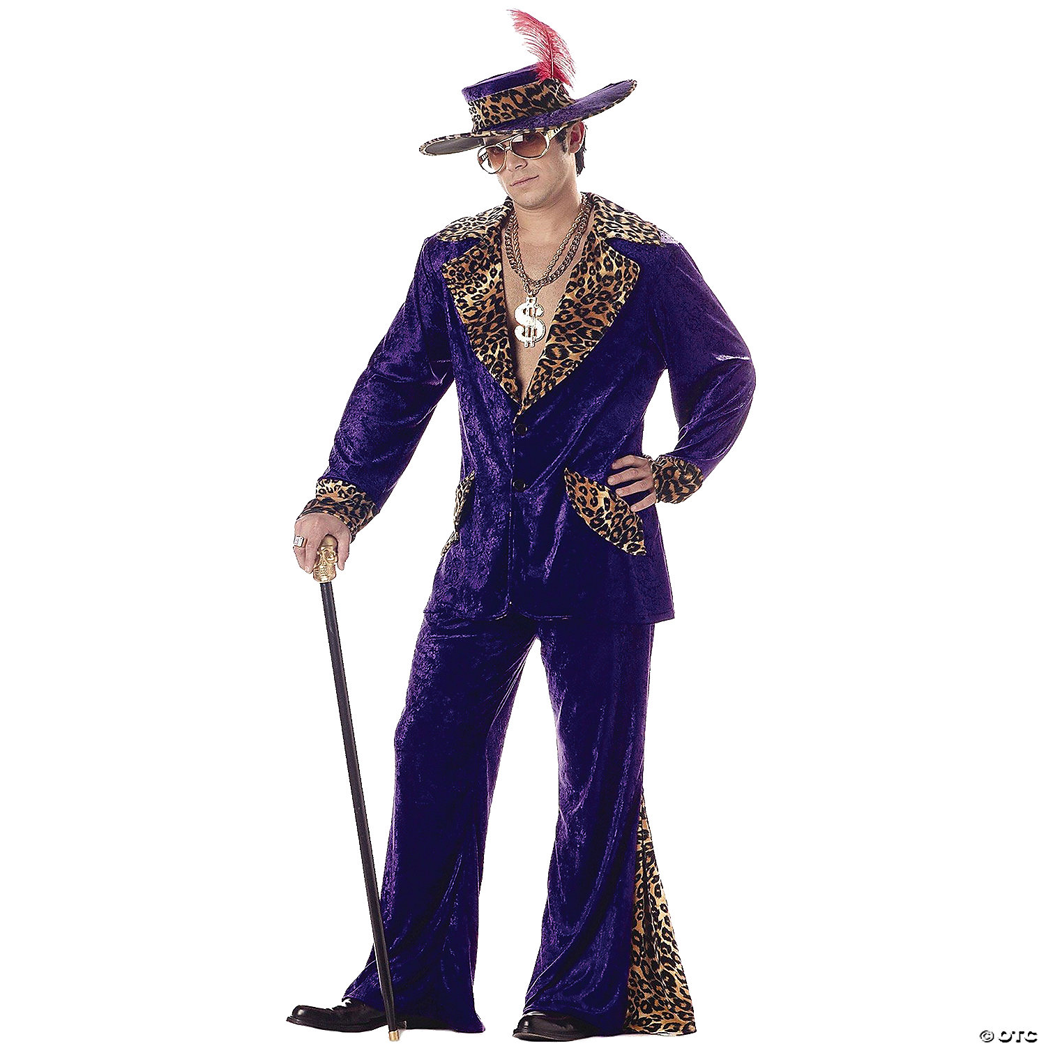 MEN'S PIMP DADDY COSTUME - HALLOWEEN