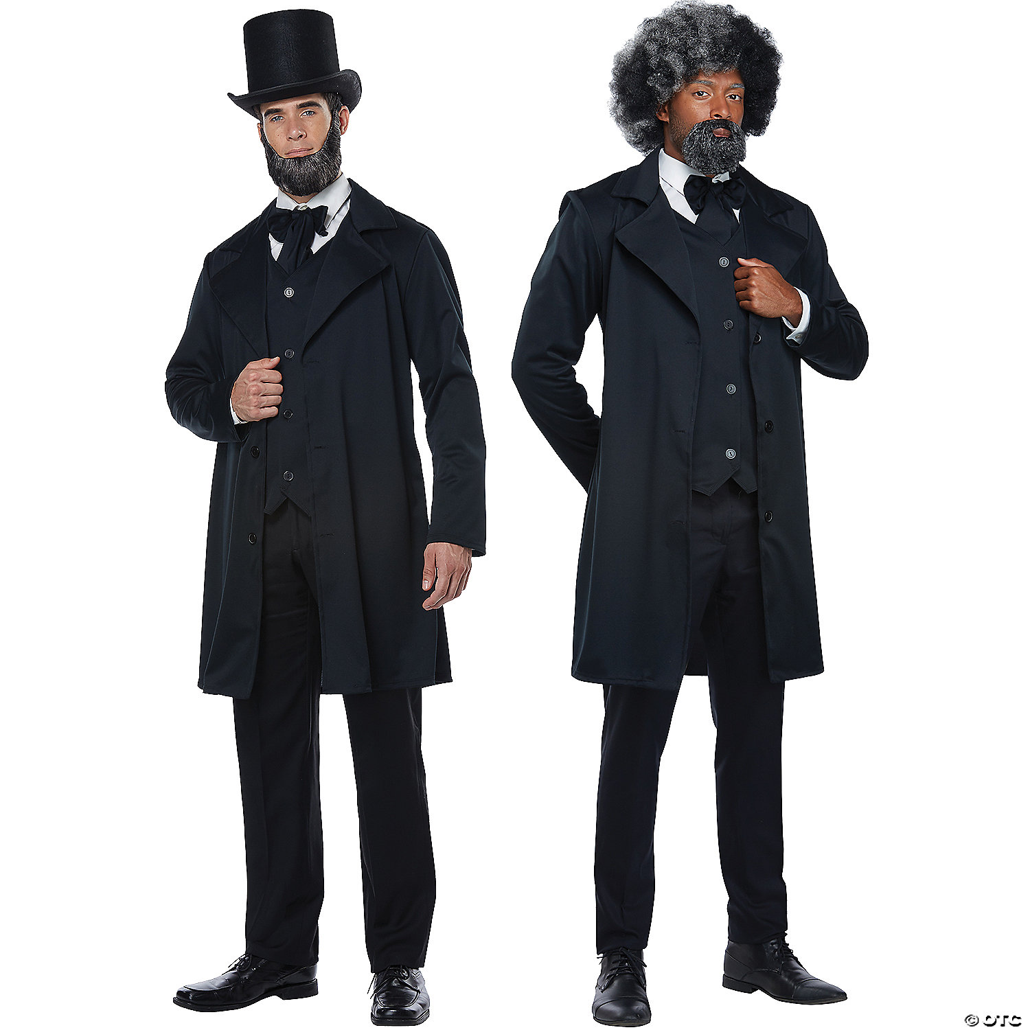 AD ABRHM LINCOLN/FRDRICK DOUGLAS-LG - HALLOWEEN