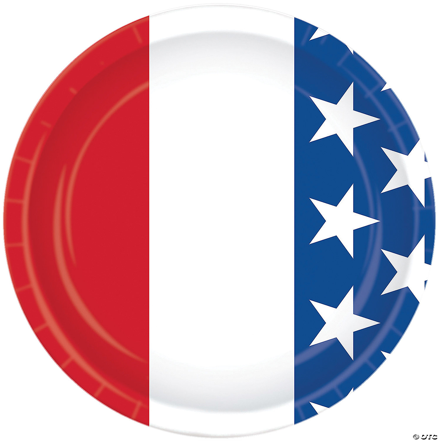PATRIOTIC PLATES 7INCH - FOURTH OF JULY