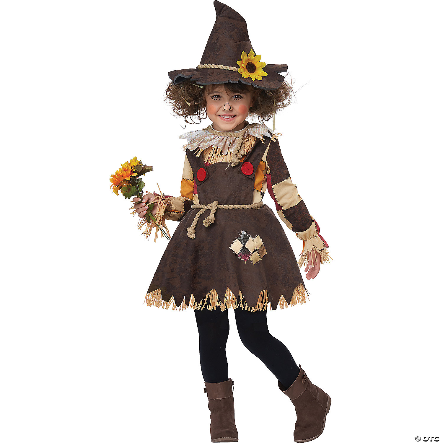 TODDLER PUMPKIN SCARECROW COSTUME - HALLOWEEN