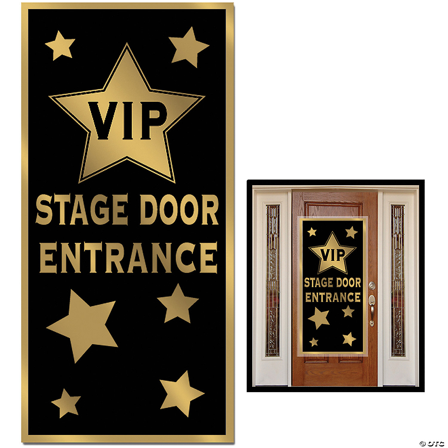 VIP STAGE DOOR ENTRANCE DOOR COVER - HALLOWEEN
