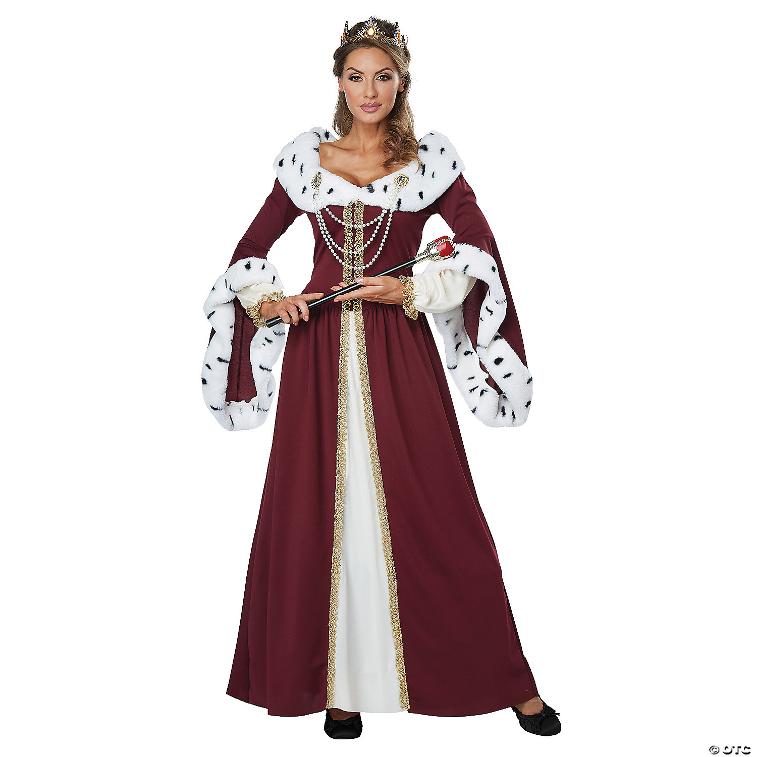 WOMEN'S ROYAL STORYBOOK QUEEN COSTUME - HALLOWEEN