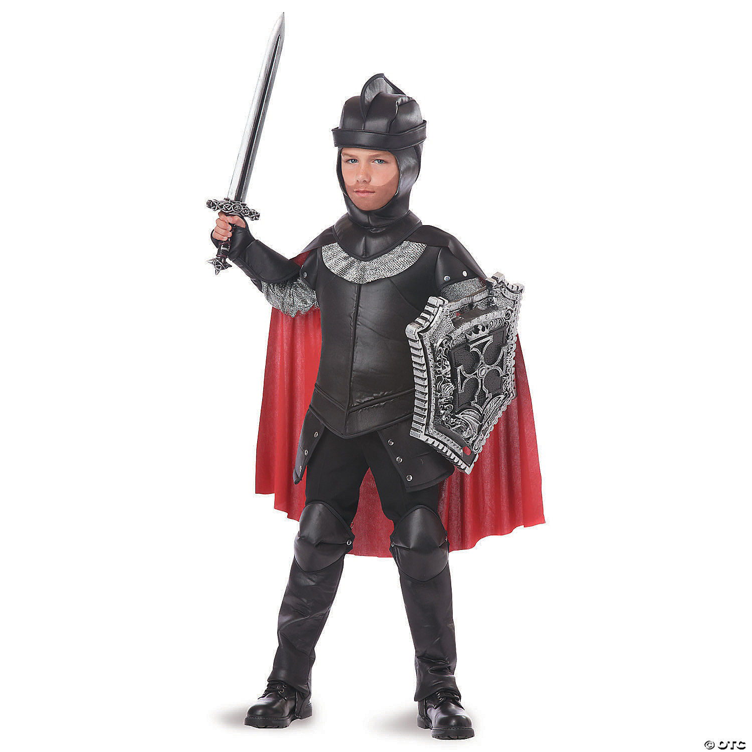 BLACK KNIGHT CHILD LG 10-12 - HALLOWEEN