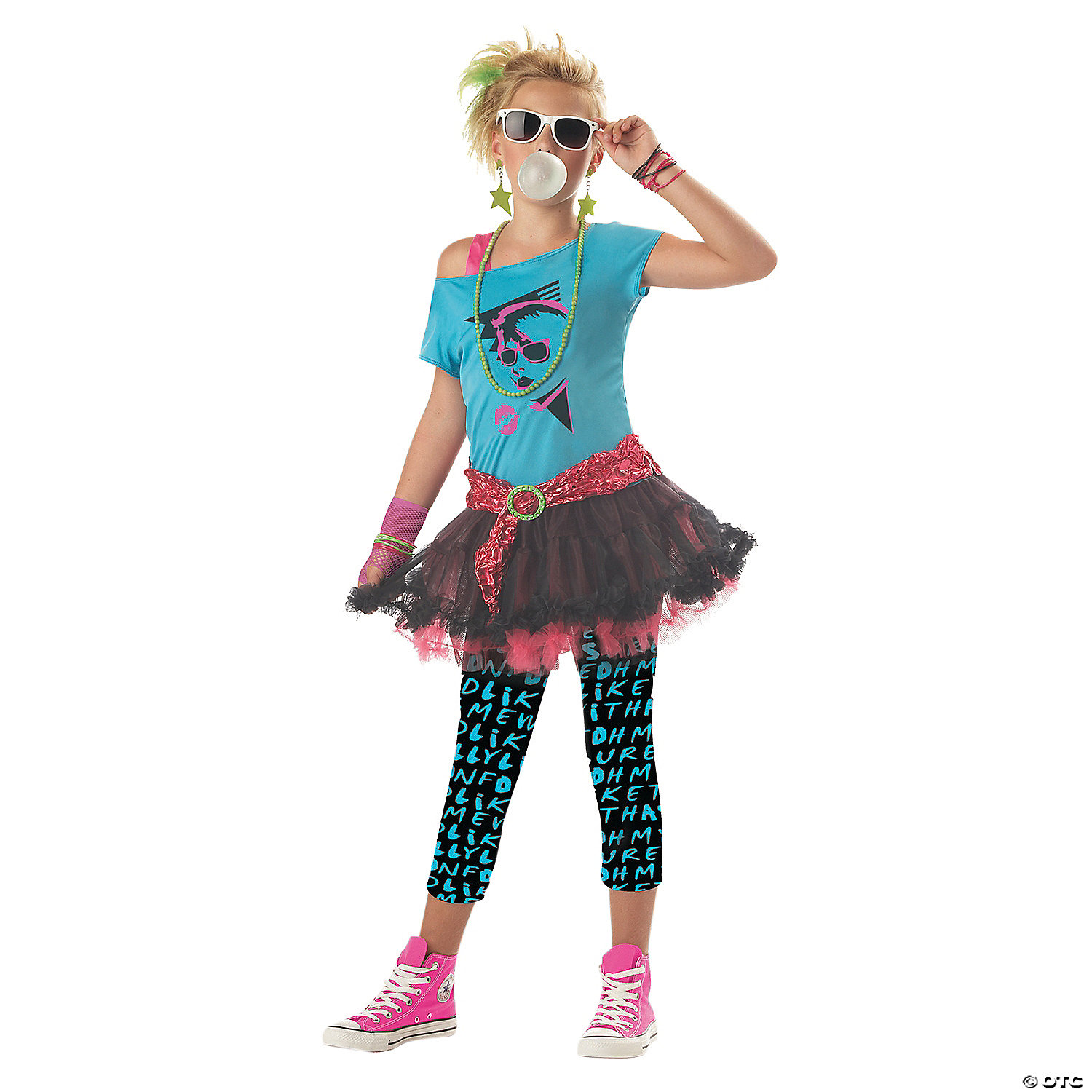 80S VALLEY GIRL CHILD 6-8 - HALLOWEEN