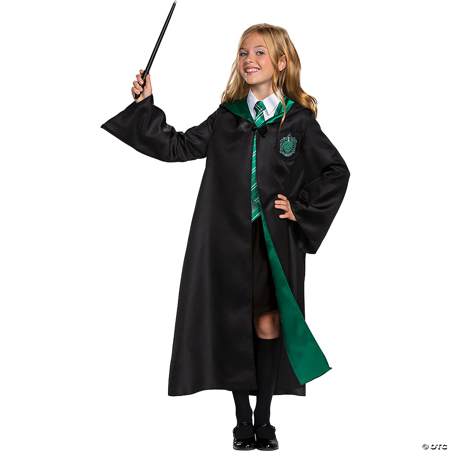 SLYTHERIN ROBE DELUXE-CHILD SMALL - HALLOWEEN