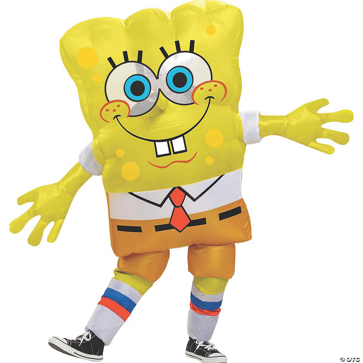 SPONGEBOB INFLATABLE CH COSTUME - HALLOWEEN