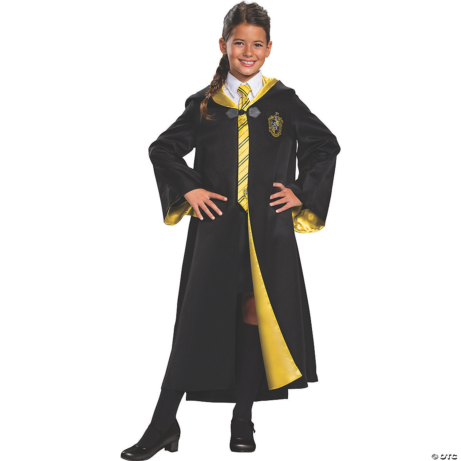 HUFFLEPUFF ROBE PRESTIGE-CH LARGE - HALLOWEEN