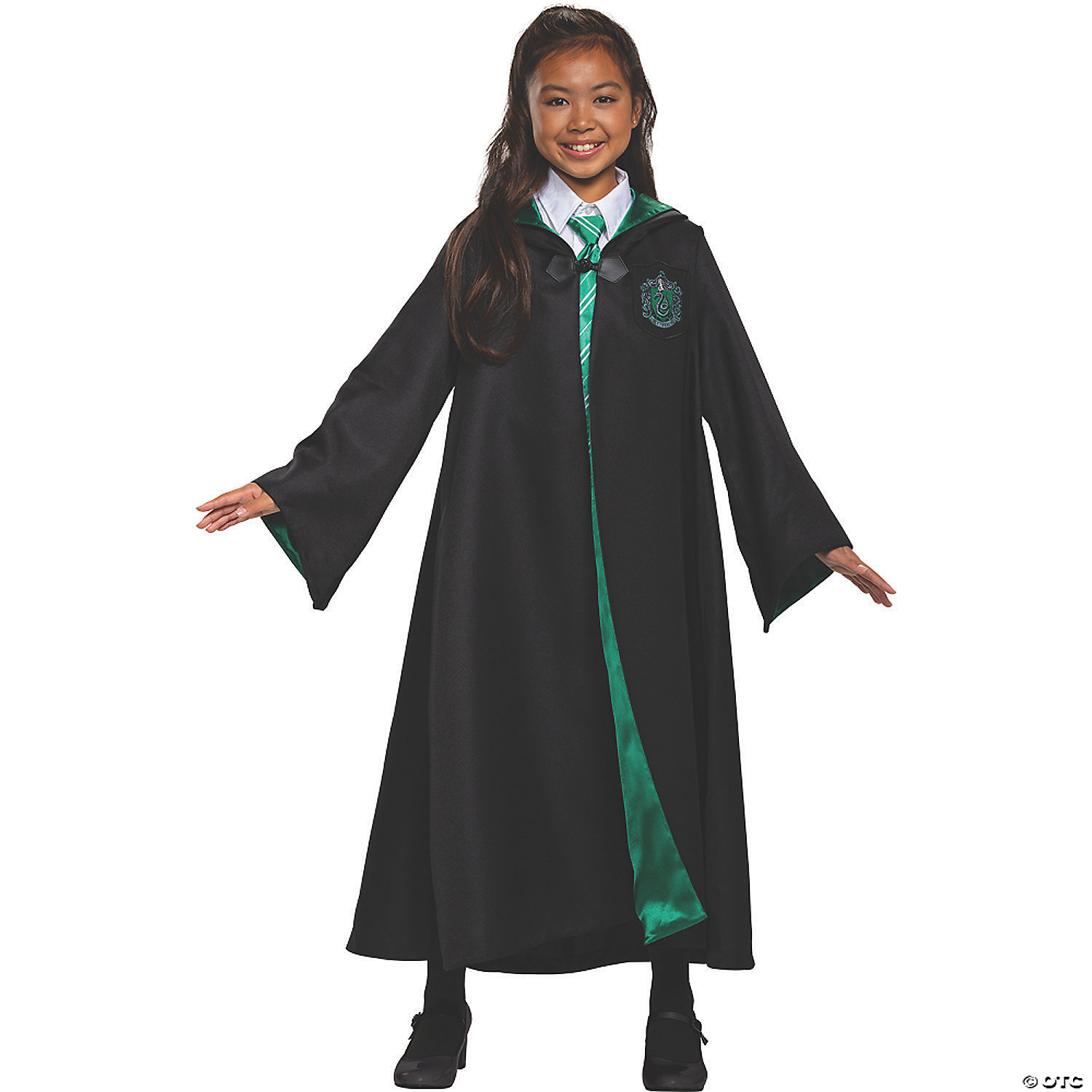 SLYTHERIN ROBE PRESTIGE-CH LARGE - HALLOWEEN