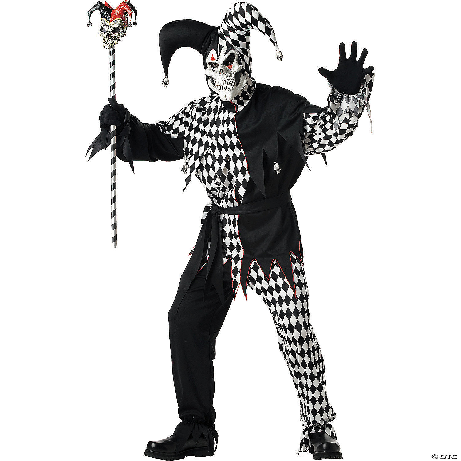 EVIL JESTER MEN LG 42-44 - HALLOWEEN