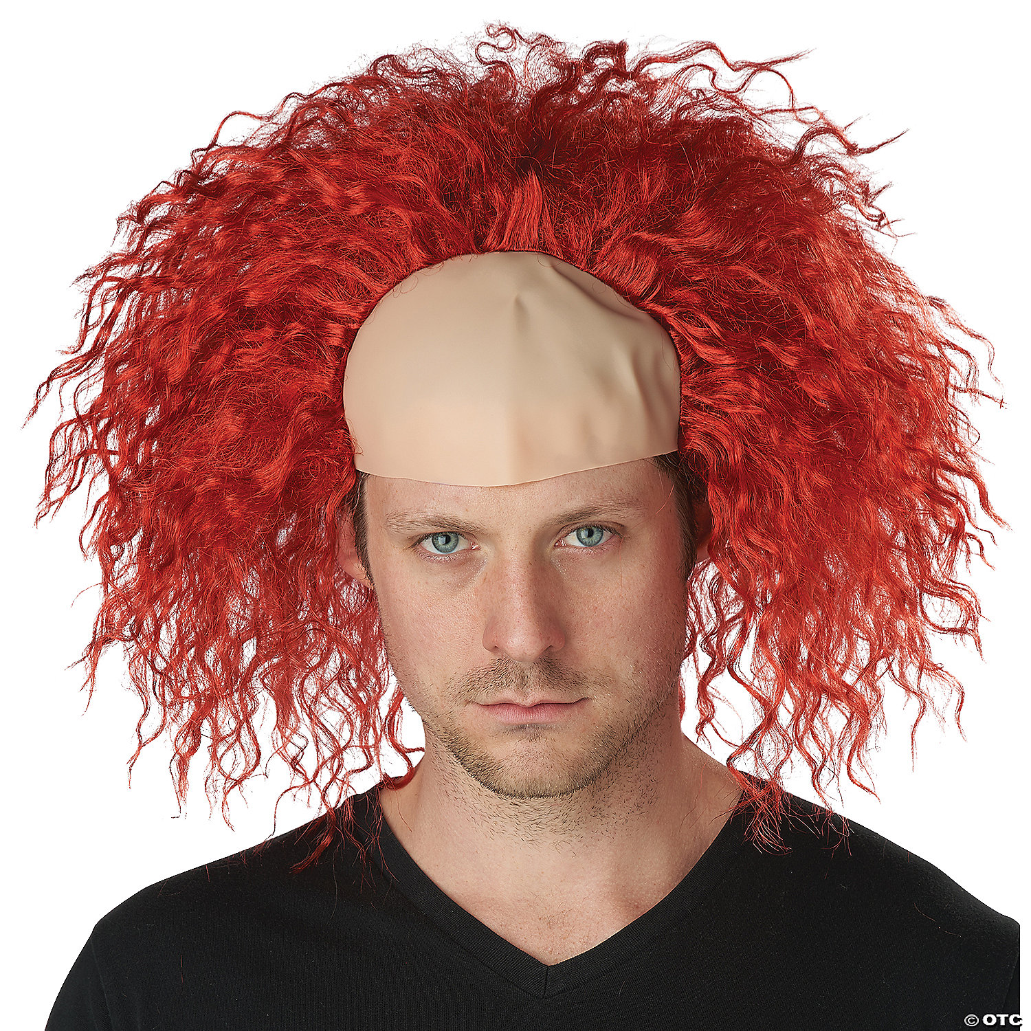 ADULT BALD CLOWN WIG - HALLOWEEN