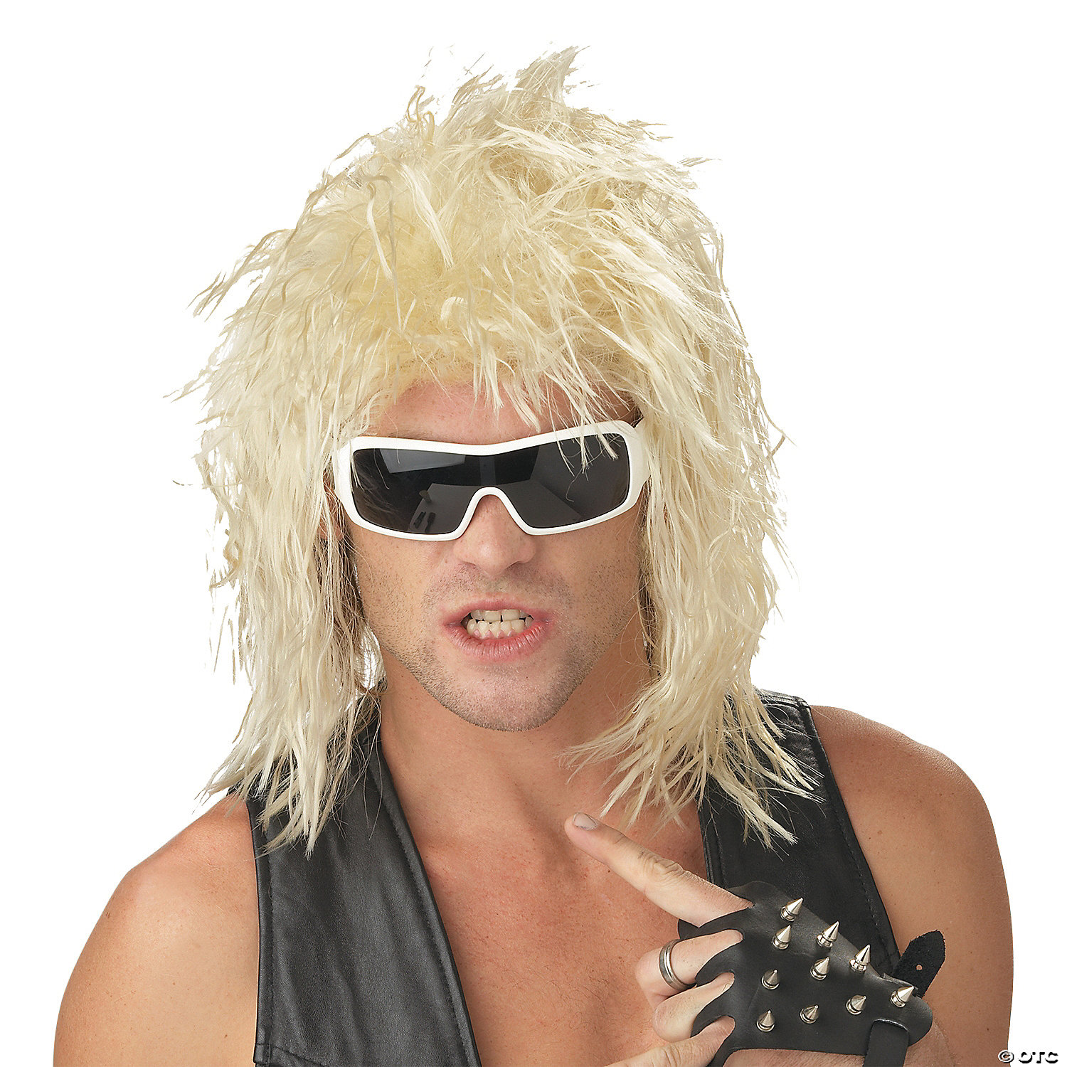 DUDE ROCKIN BLONDE WIG - HALLOWEEN