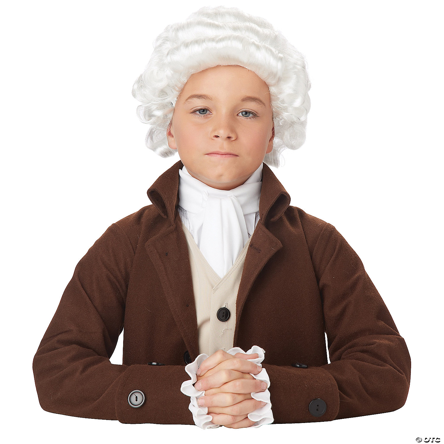 CHILD COLONIAL MAN WIG - HALLOWEEN