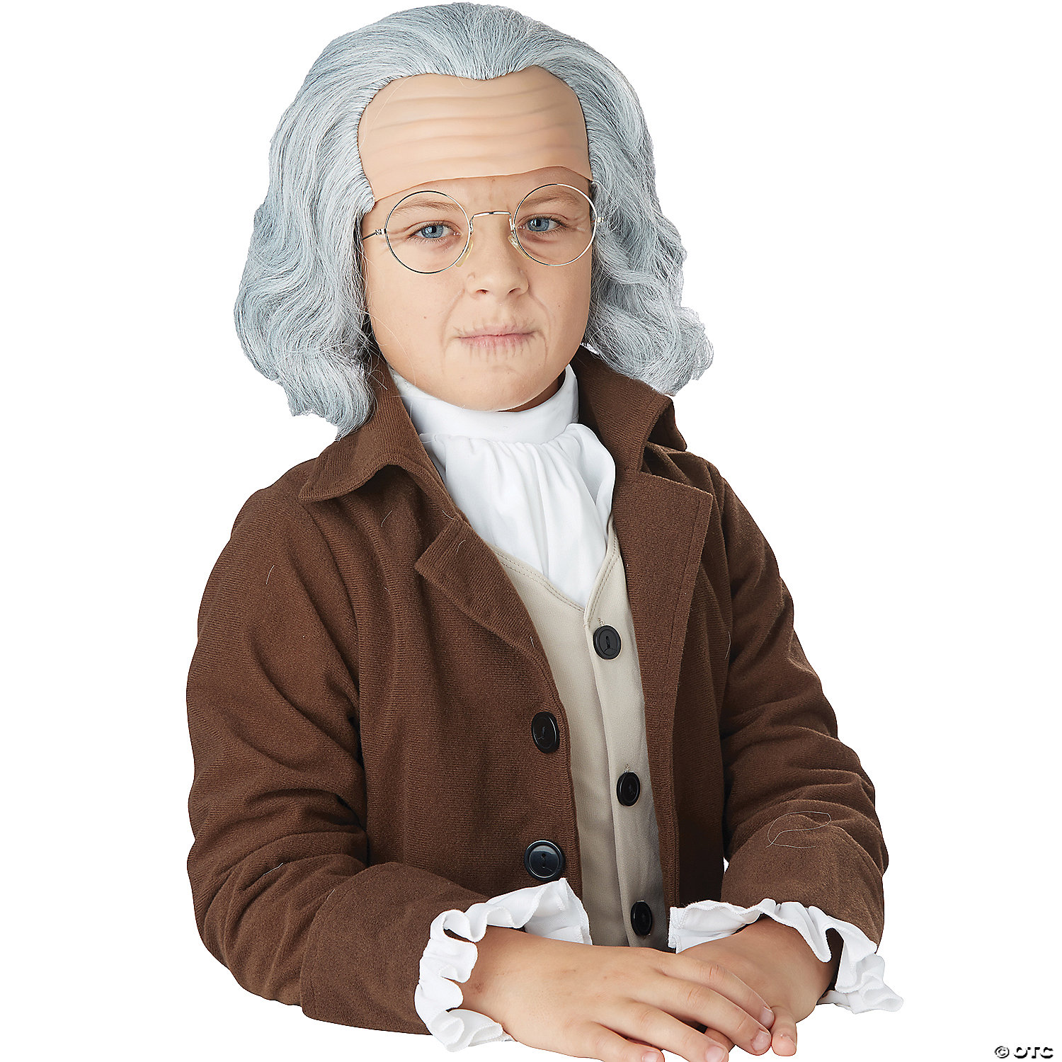 CHILD'S BENJAMIN FRANKLIN WIG - HALLOWEEN