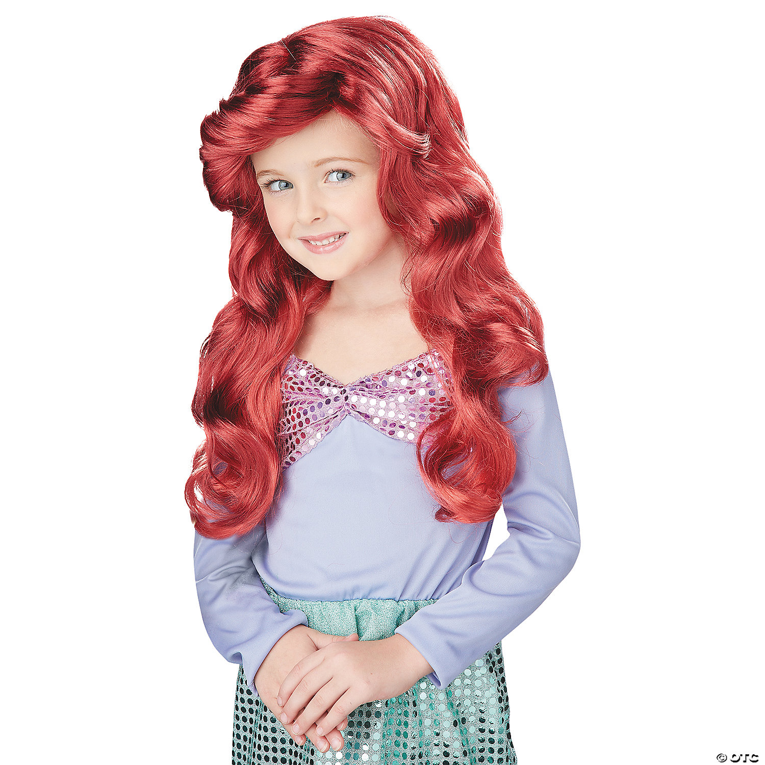 LIL MERMAID RED WIG - HALLOWEEN