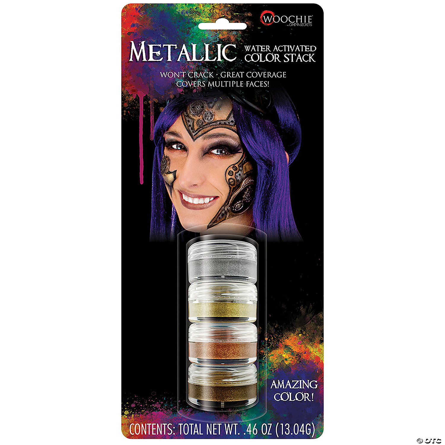 METALLIC WATER ACTIVATE COLOR MAKEUP - HALLOWEEN