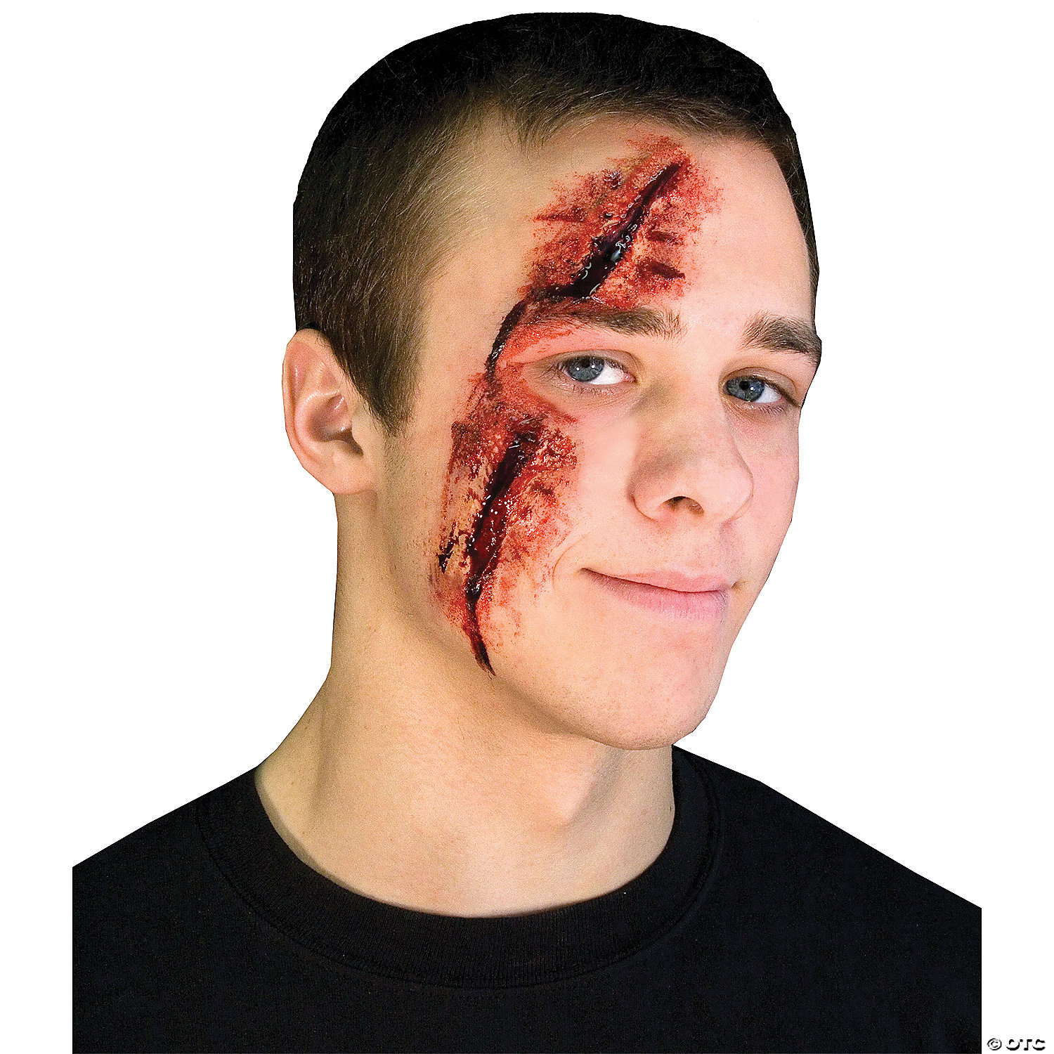 SLASHED EYE PROSTHETIC - HALLOWEEN