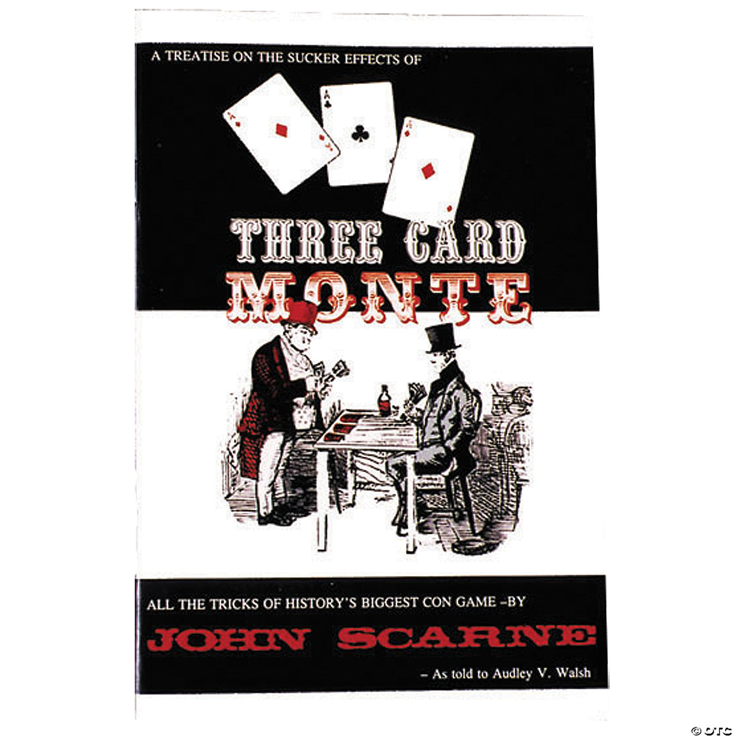 3 CARD MONTE BOOK - HALLOWEEN