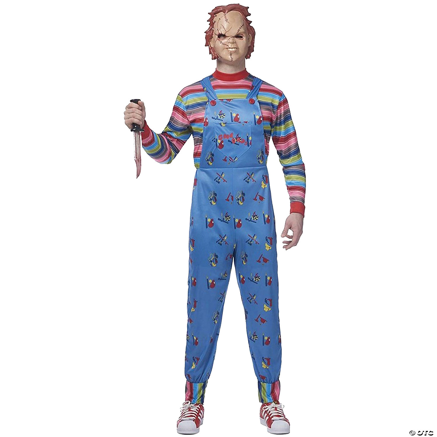 ADULT CHUCKY COSTUME - HALLOWEEN