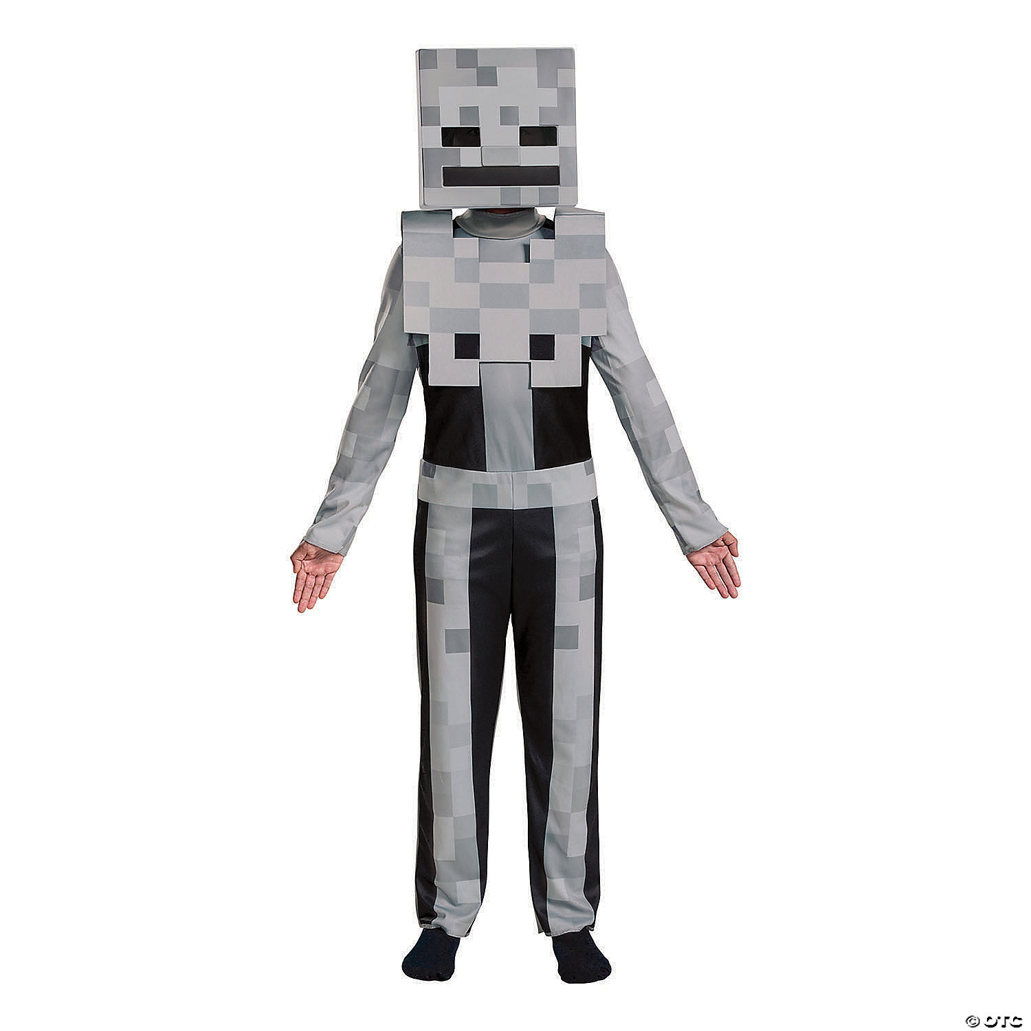 BOYS MINECRAFT SKELETON CSTM 7-8 - HALLOWEEN