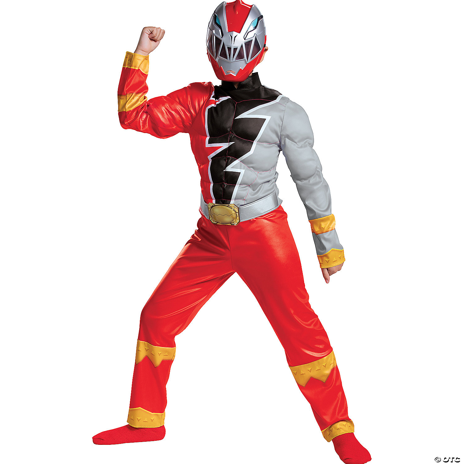 RED RANGER D FURY MUSC 10-12 - HALLOWEEN