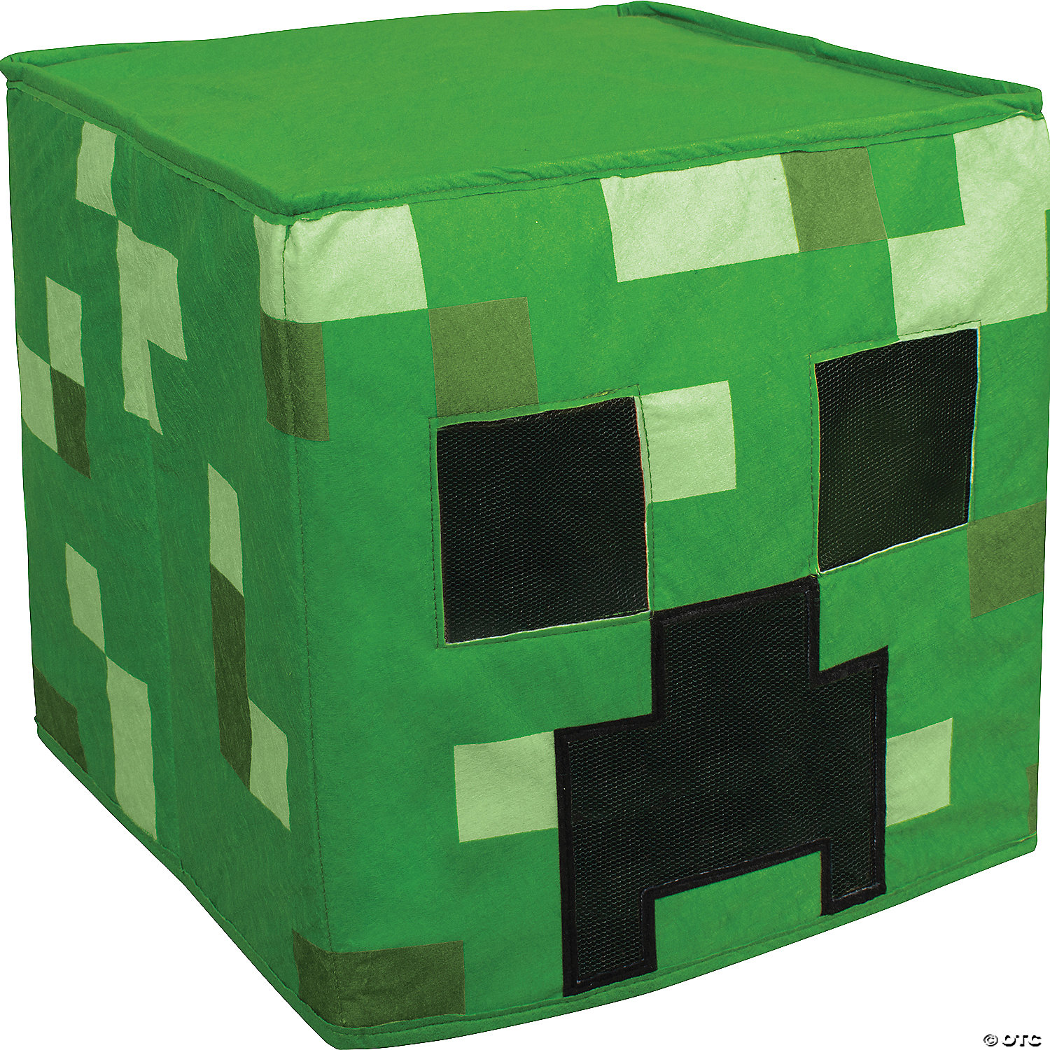 CREEPER HEADPIECE BLOCK HEAD - HALLOWEEN