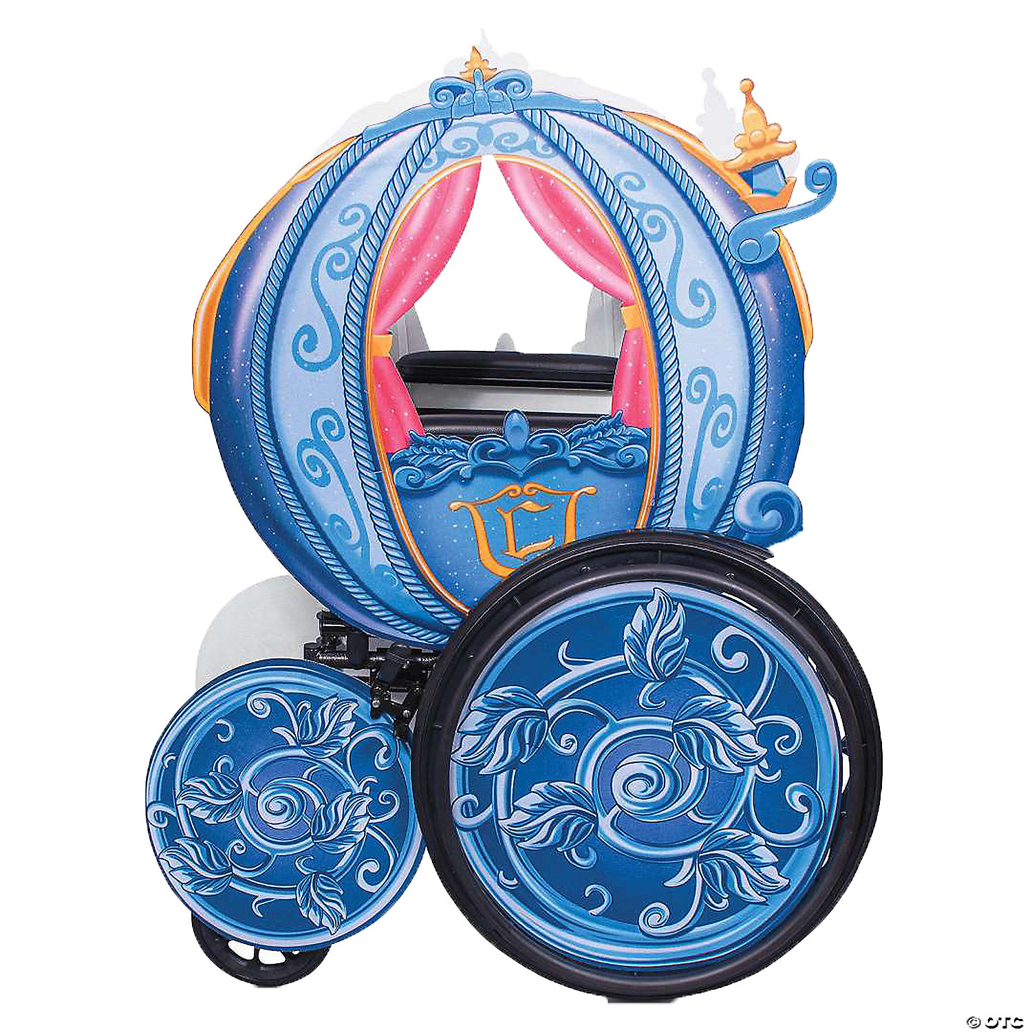 DISNEY PRINCESS CARRIAGE WHEELCHAIR COVR - HALLOWEEN