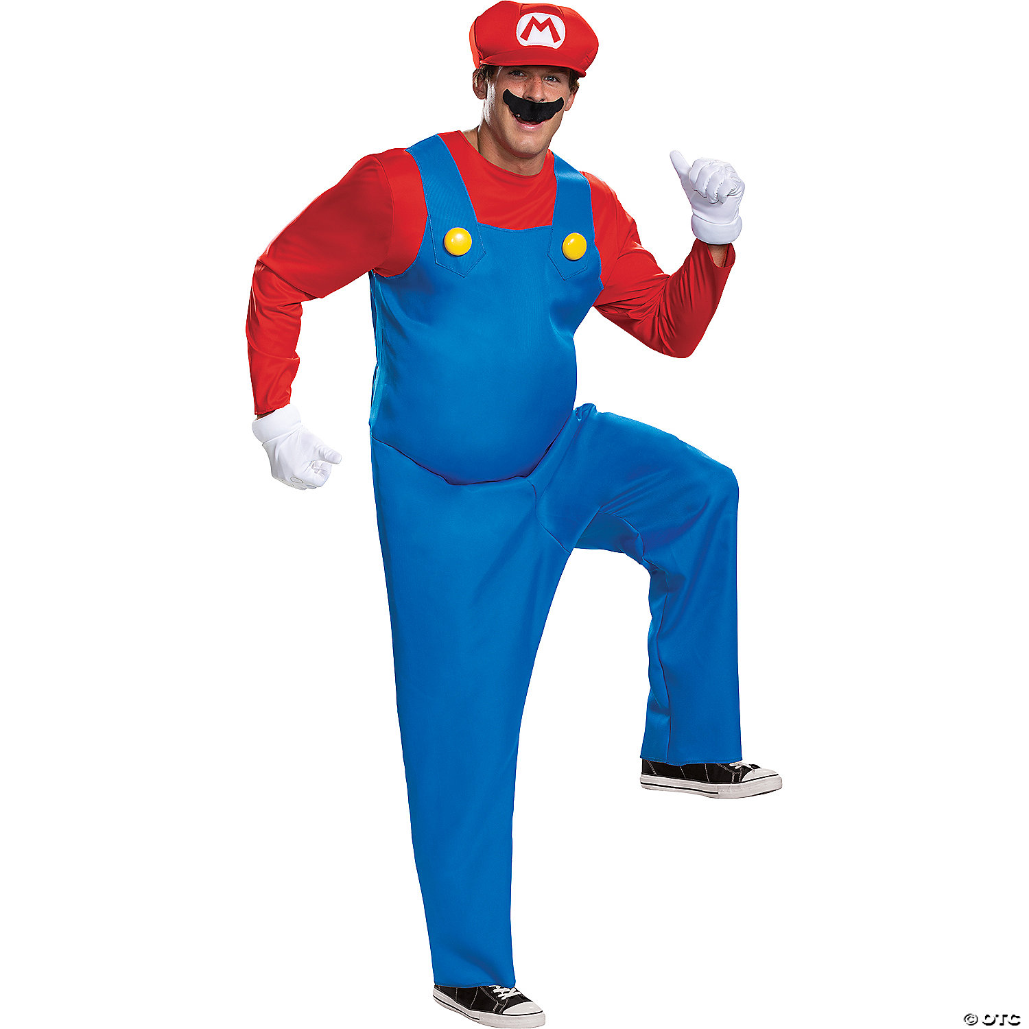 ADULT SUPER MARIO DELUXE COSTUME - HALLOWEEN