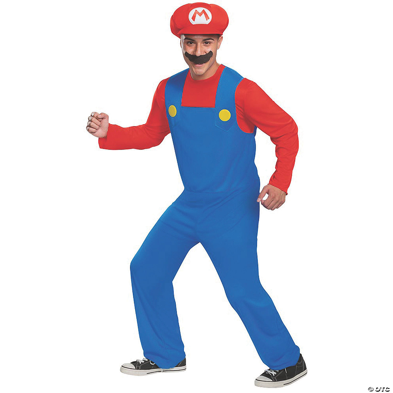 MEN'S MARIO CLASSIC COSTUME 42-46 - HALLOWEEN