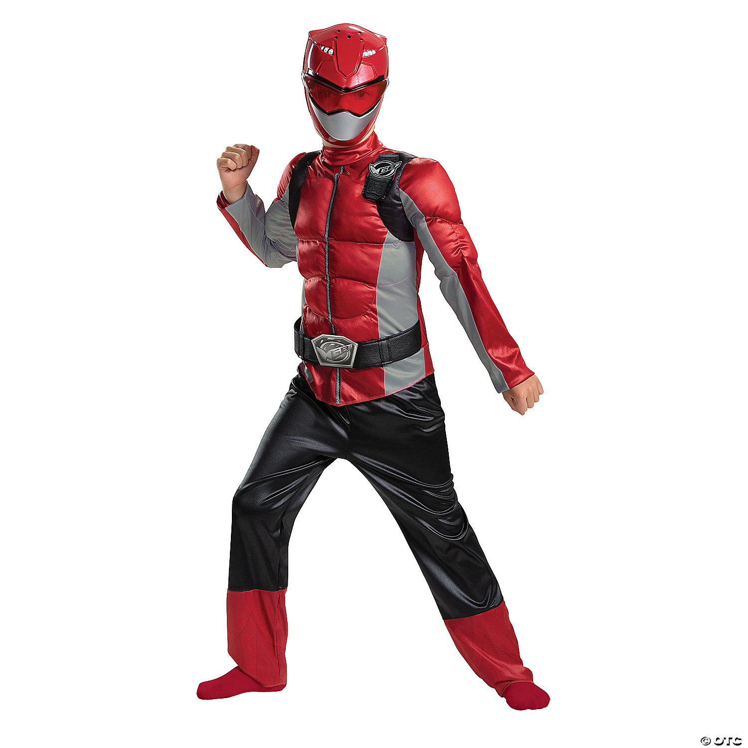 CHILD'S RED RANGER BEAST MORPHER COSTUME - HALLOWEEN