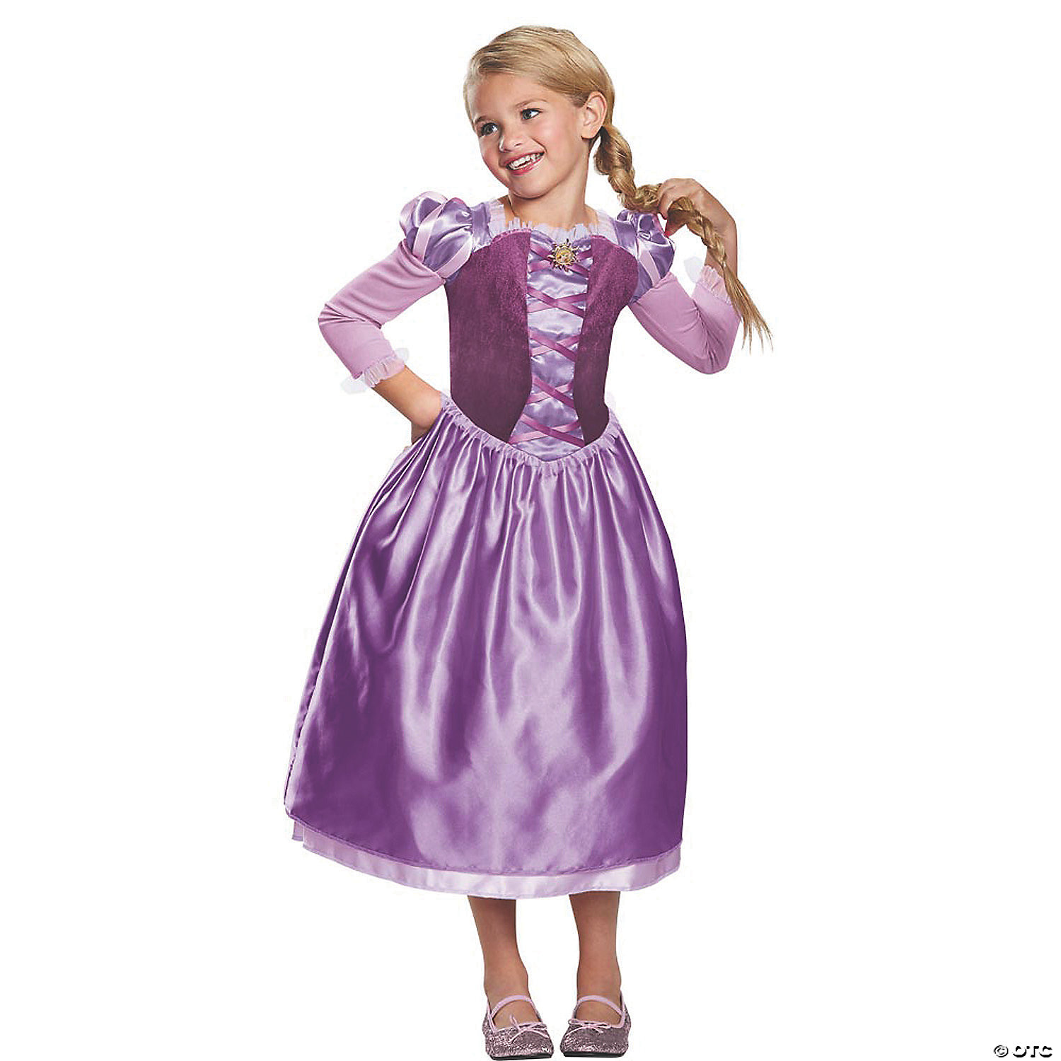 RAPUNZEL DAY DRESS CLASSIC 7-8 - HALLOWEEN