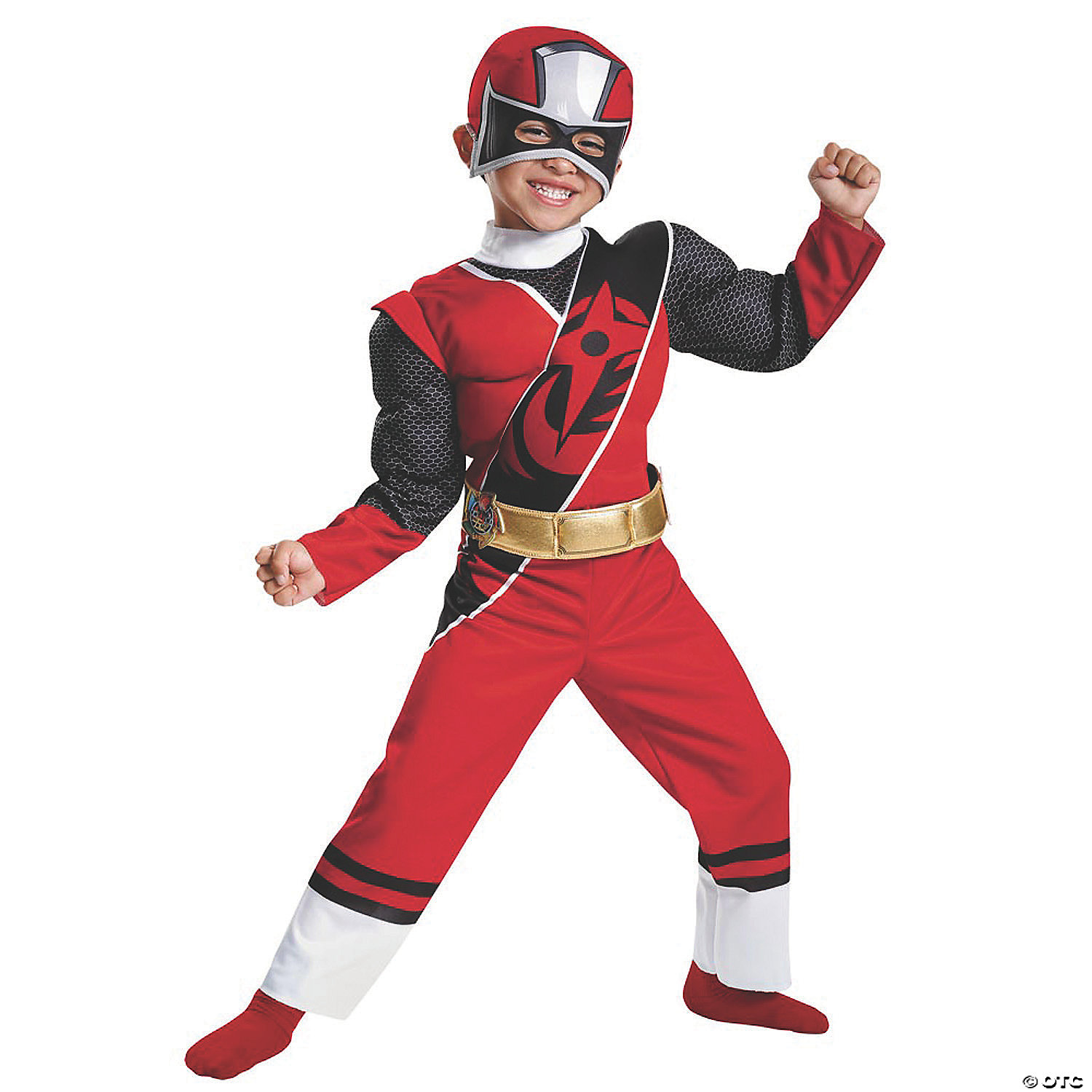 RED RANGER N STEEL MUSCLE 4-6 - HALLOWEEN