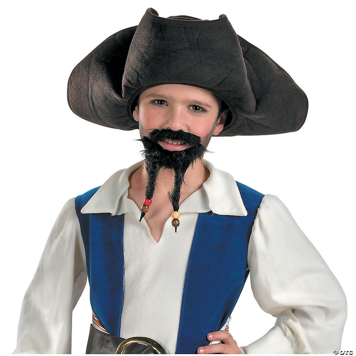 PIRATE HAT MUST GOATEE CHLD - HALLOWEEN