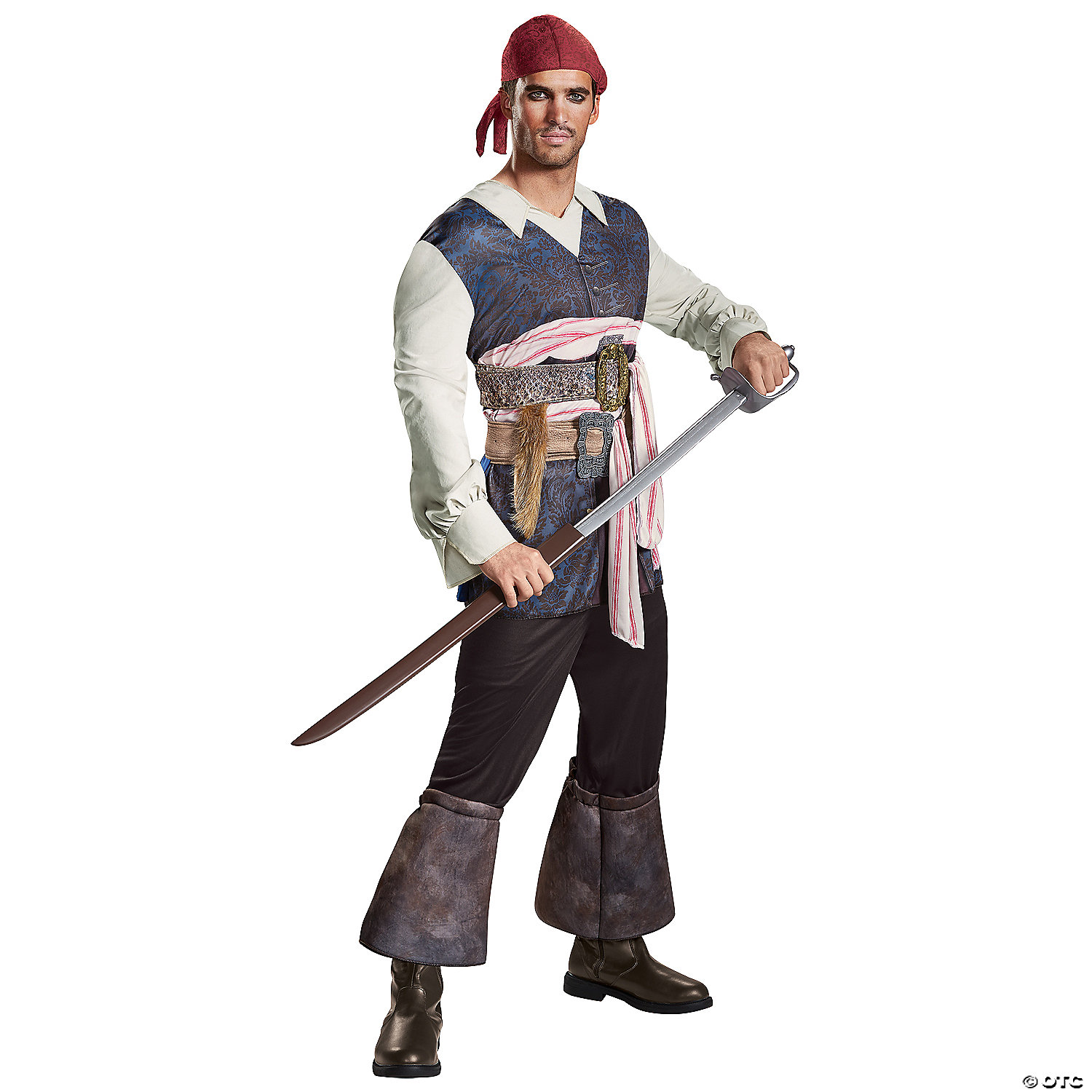 MEN'S CAPTAIN JACK SPARROW COSTUME - HALLOWEEN