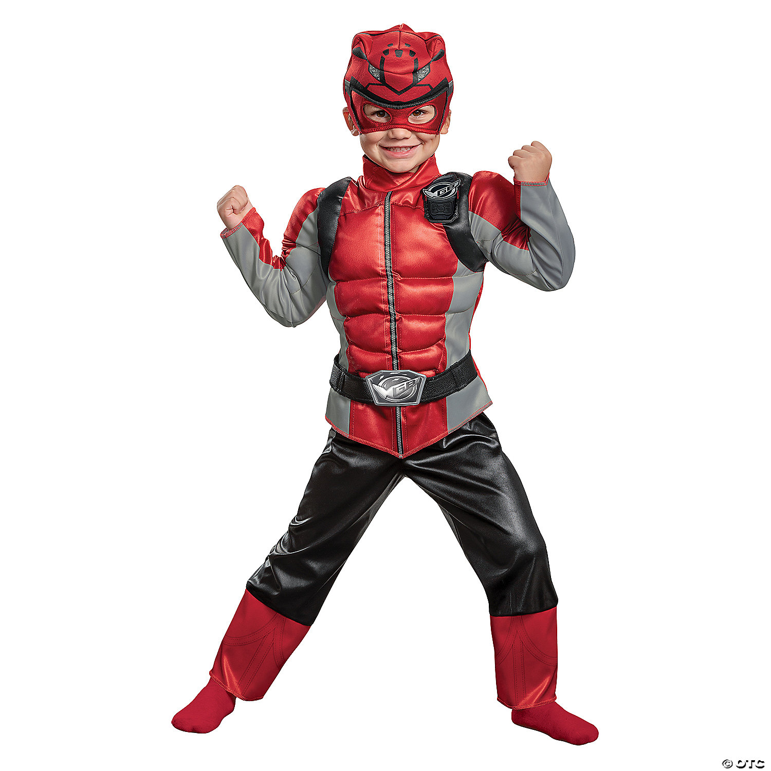 TODDLER RED RANGER BEAST MORPHER COSTUME - HALLOWEEN