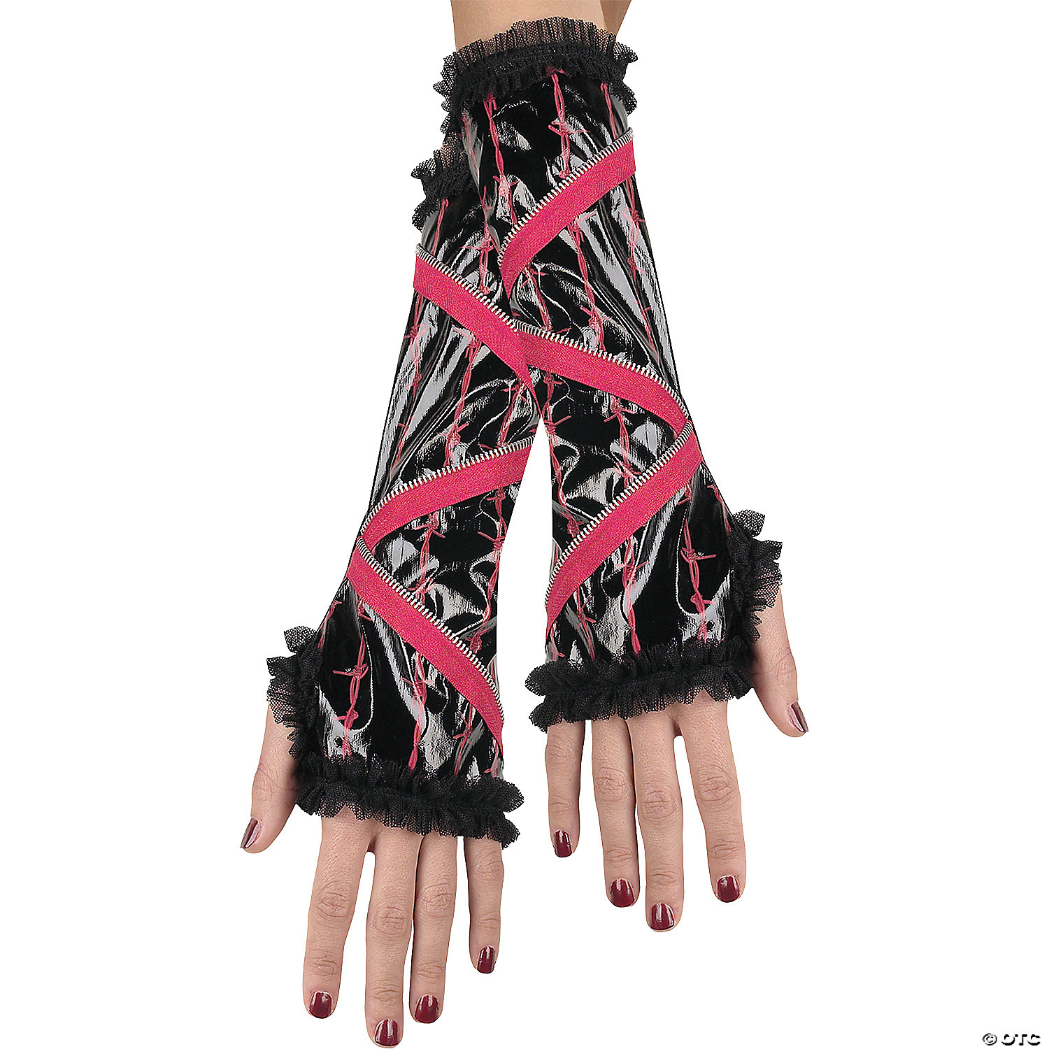 ZIPPER GLOVES - HALLOWEEN