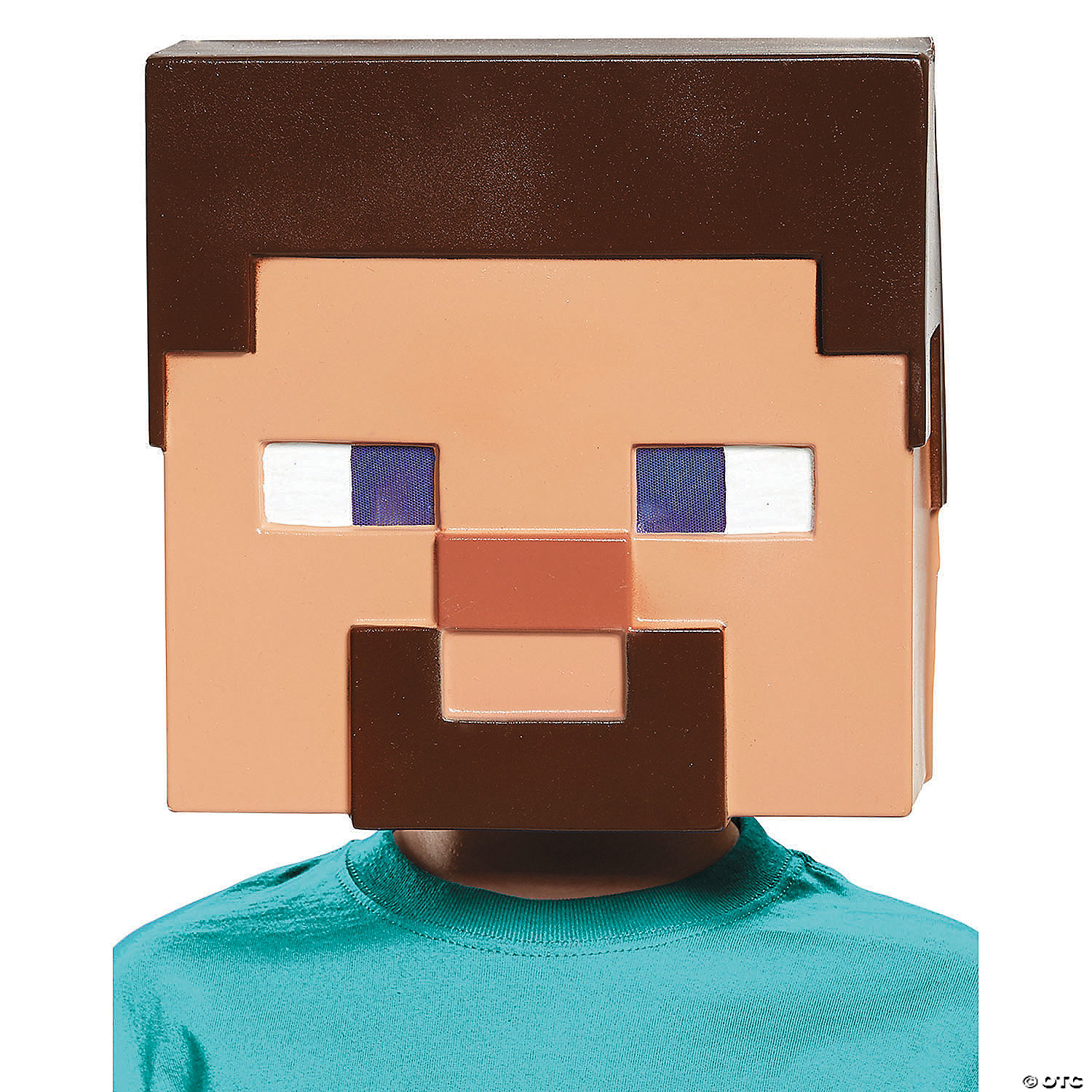 MINECRAFT STEVE VACUFORM MASK - HALLOWEEN