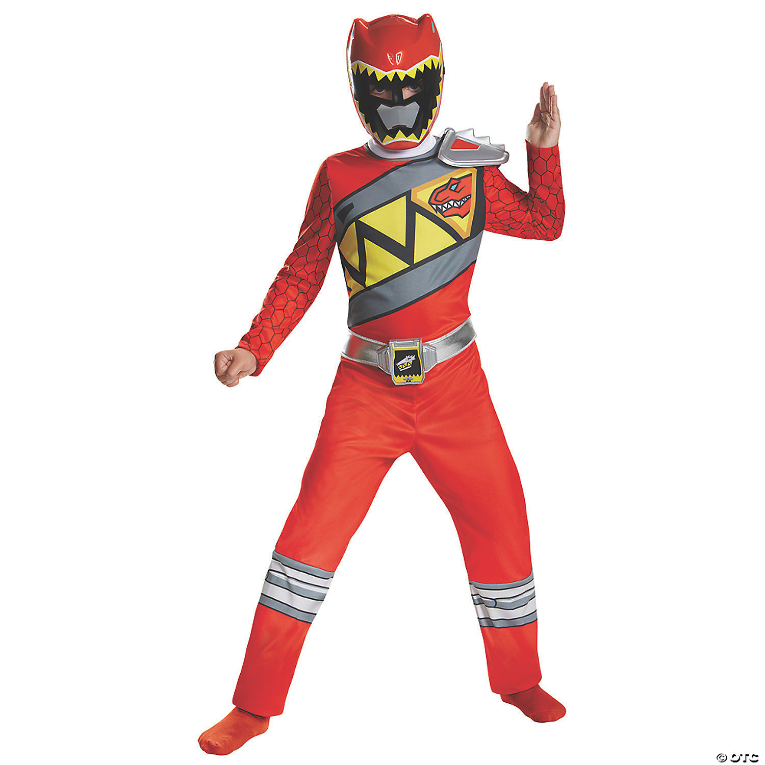 RED RANGER DINO CLASSIC 10-12 - HALLOWEEN